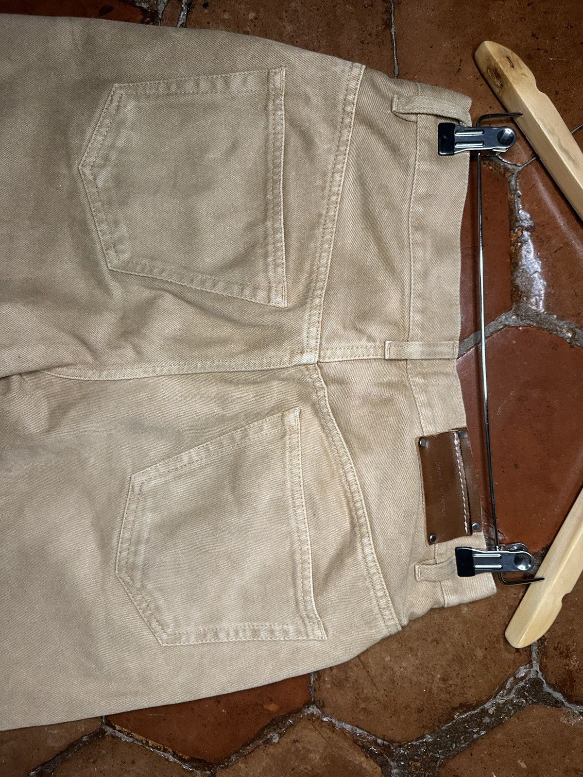 Dries Van Noten Washed out wide-leg jeans Size US 30 / EU 46 - 3 Thumbnail