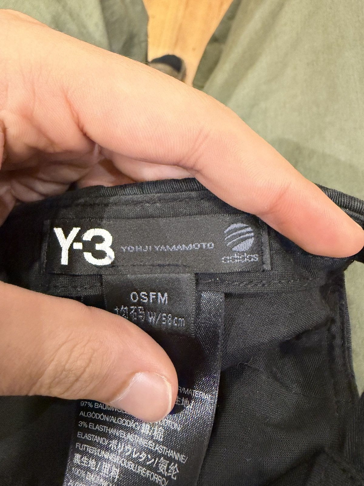 Adidas × Y-3 Adidas x Y-3 Yohji Yamamoto Embroidered Cap Size ONE SIZE - 5 Thumbnail