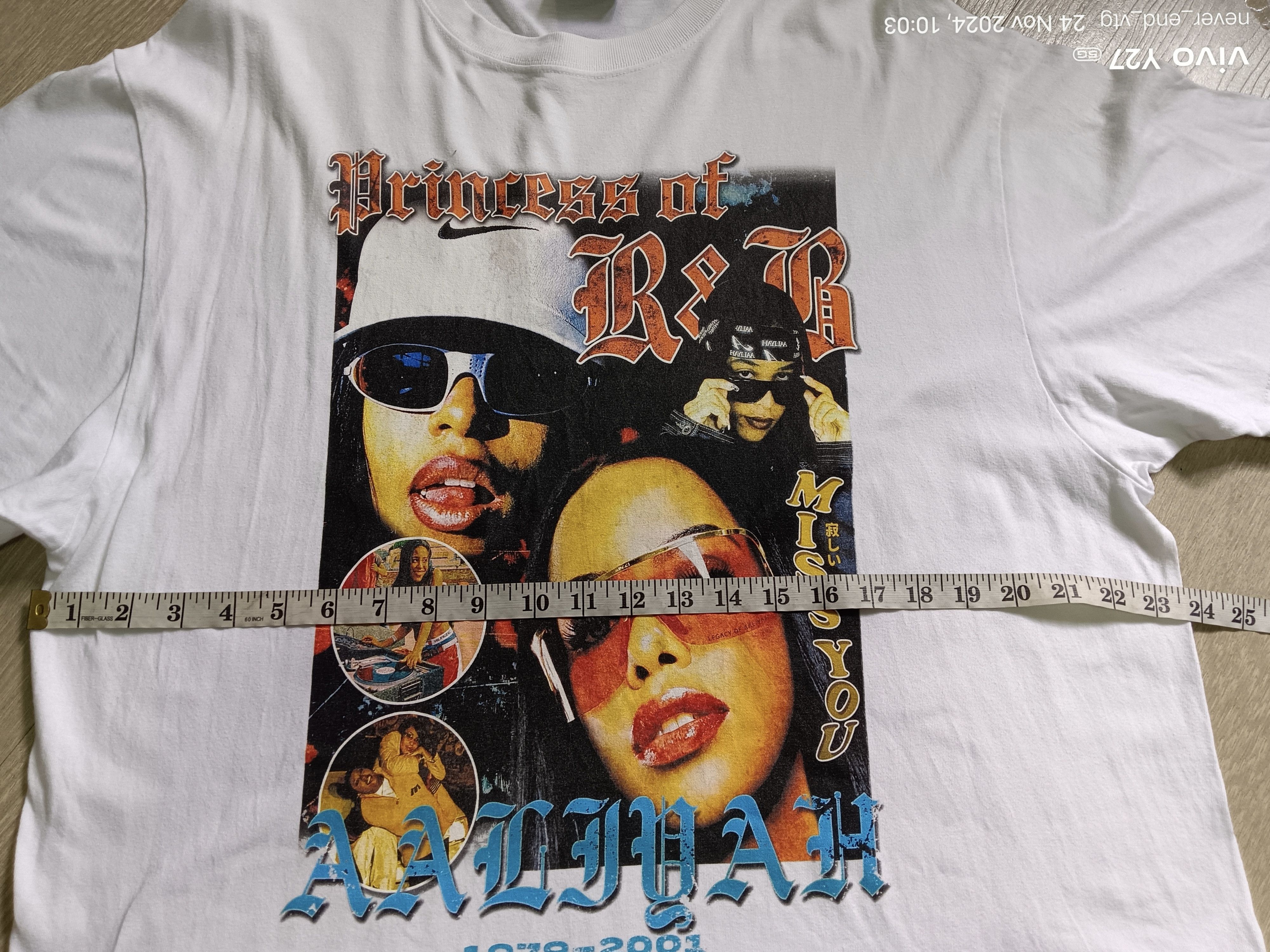 Rap Tees AALIYAH RAP TEES Size US XL / EU 56 / 4 - 9 Thumbnail