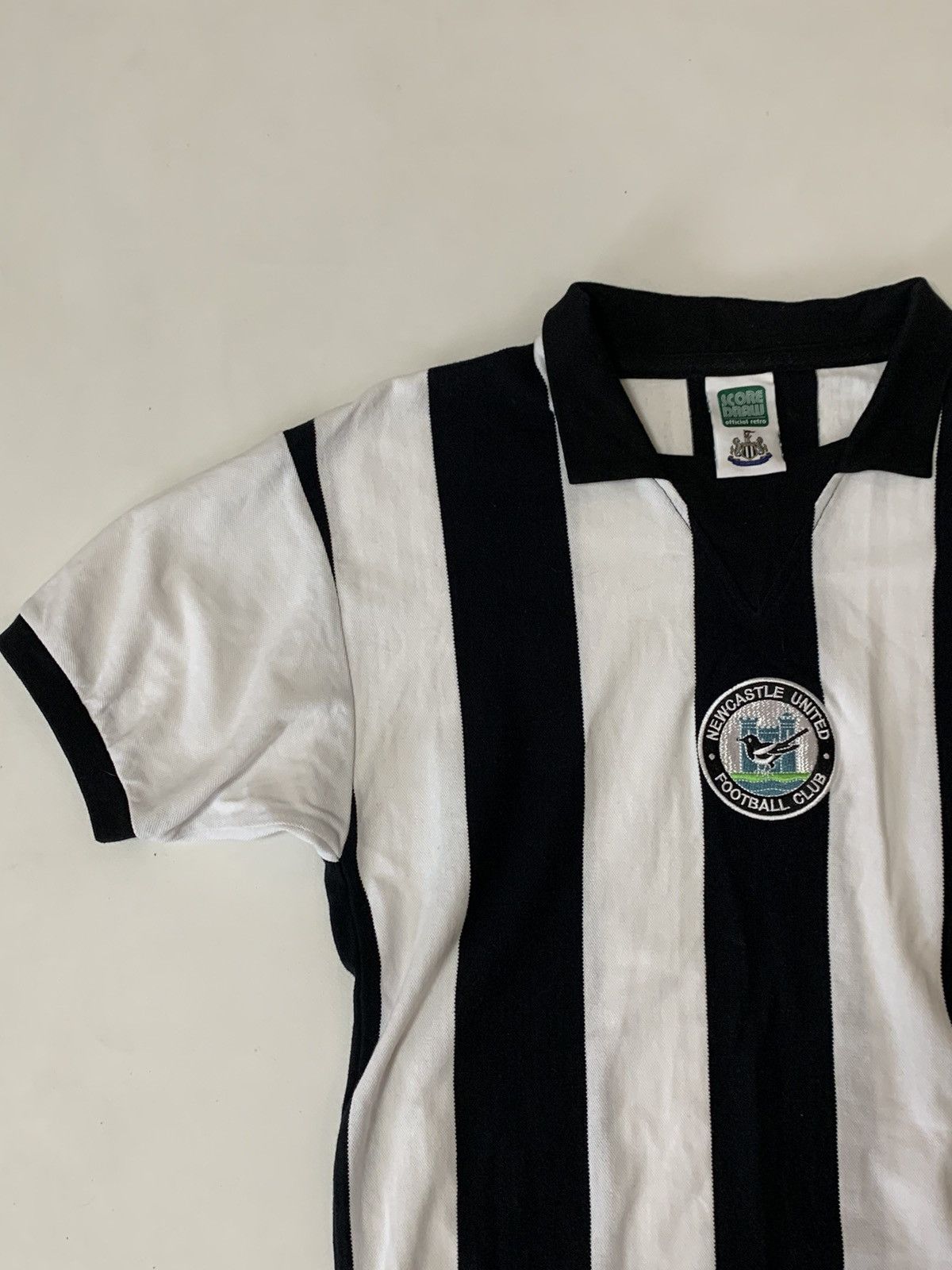 Other Newcastle Home Shirt 1976 -80 ( Score Draw Size US L / EU 52-54 / 3 - 3 Thumbnail