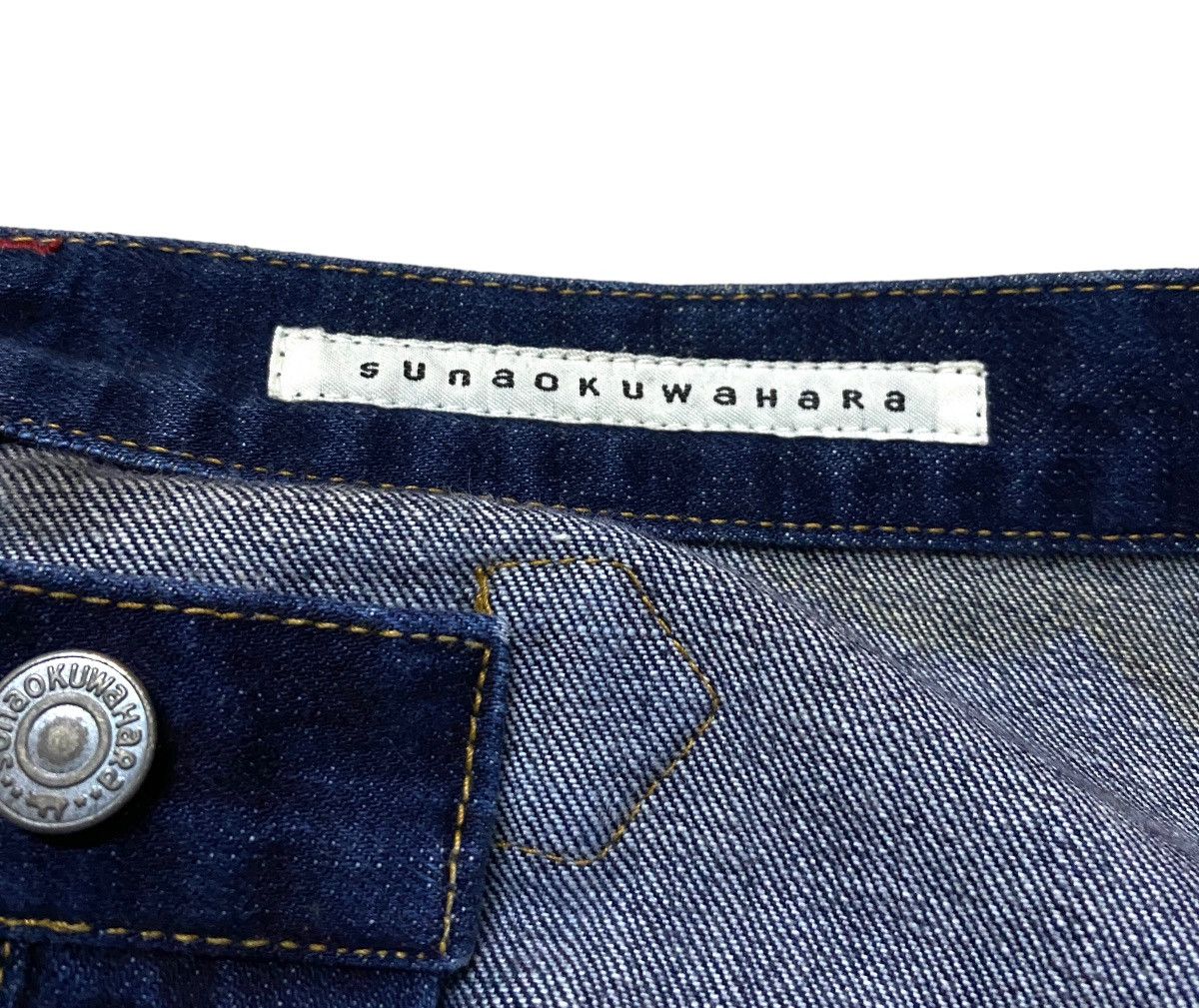 Issey Miyake Rare Design Vintage Issey Miyake Sunaokuwahara Jeans 2000s Size US 31 - 7 Thumbnail
