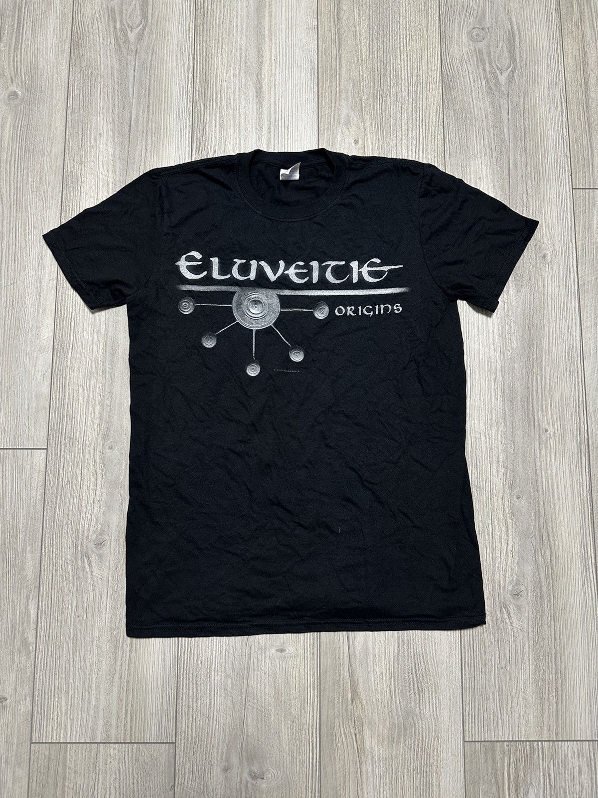 Band Tees Vintage Y2K Eluveitie 2014 Rock Band Overprinted Metal Tee Size US M / EU 48-50 / 2 - 1 Thumbnail