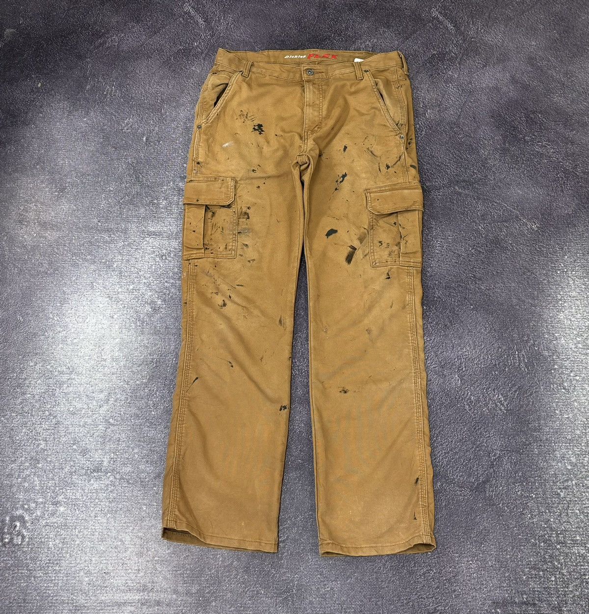 Dickies Vintage Dickies Hype Work American Cargo Pants Size US 34 / EU 50 - 2 Thumbnail