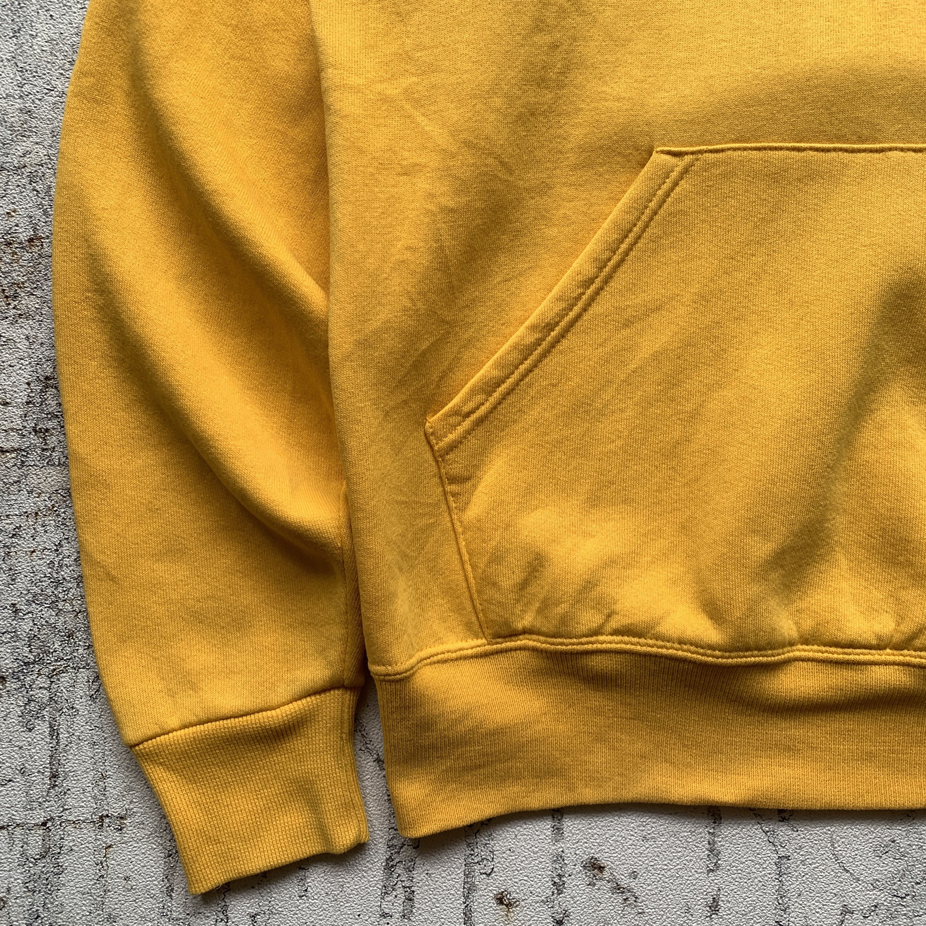 Russell Athletic Vintage Russell Athletic Blank Yellow Hoodie Size US L / EU 52-54 / 3 - 6 Thumbnail