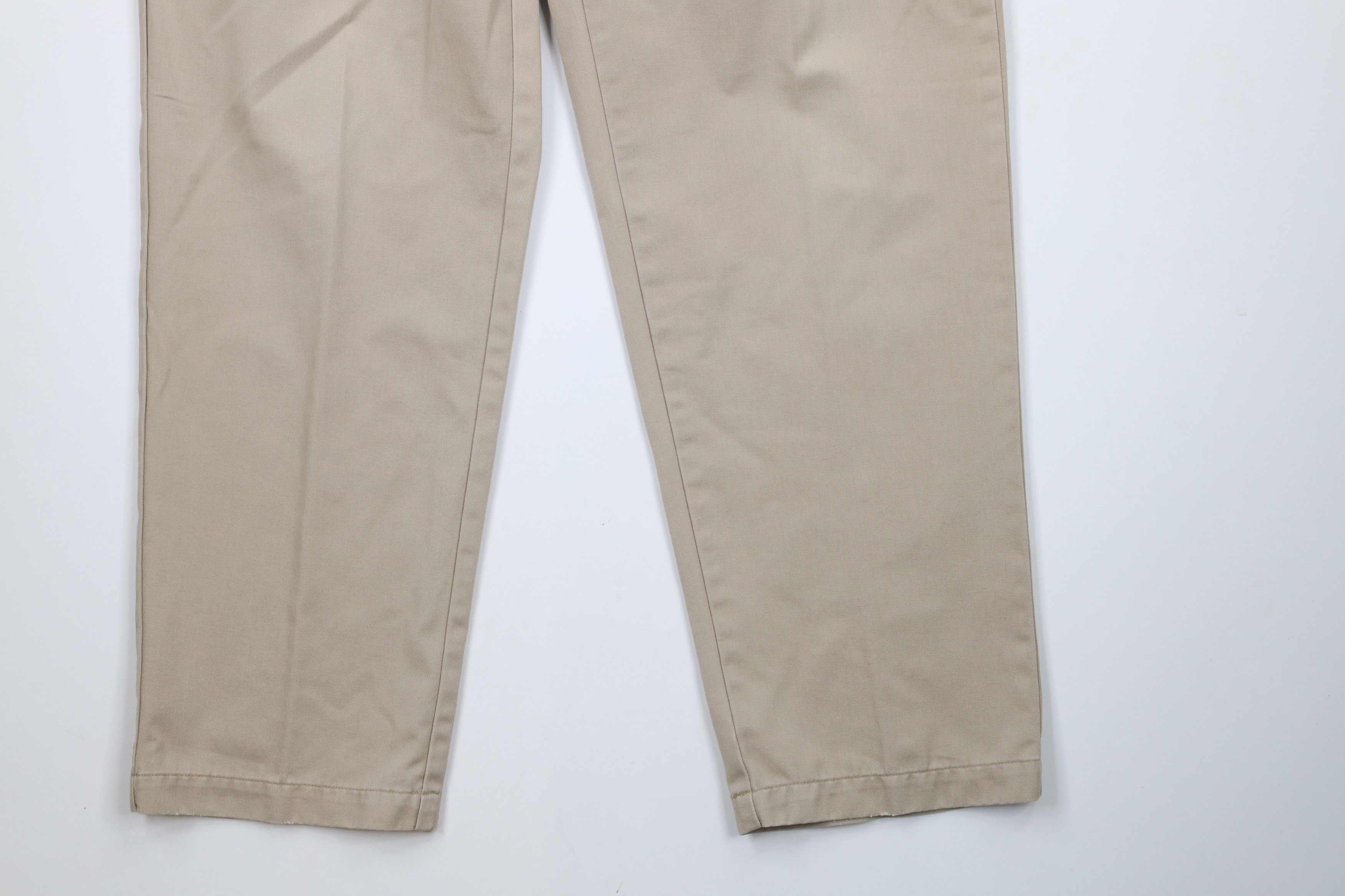 Ralph Lauren × Vintage Vintage 90s Ralph Lauren Wide Leg Chino Pants Trousers Size US 34 / EU 50 - 4 Thumbnail