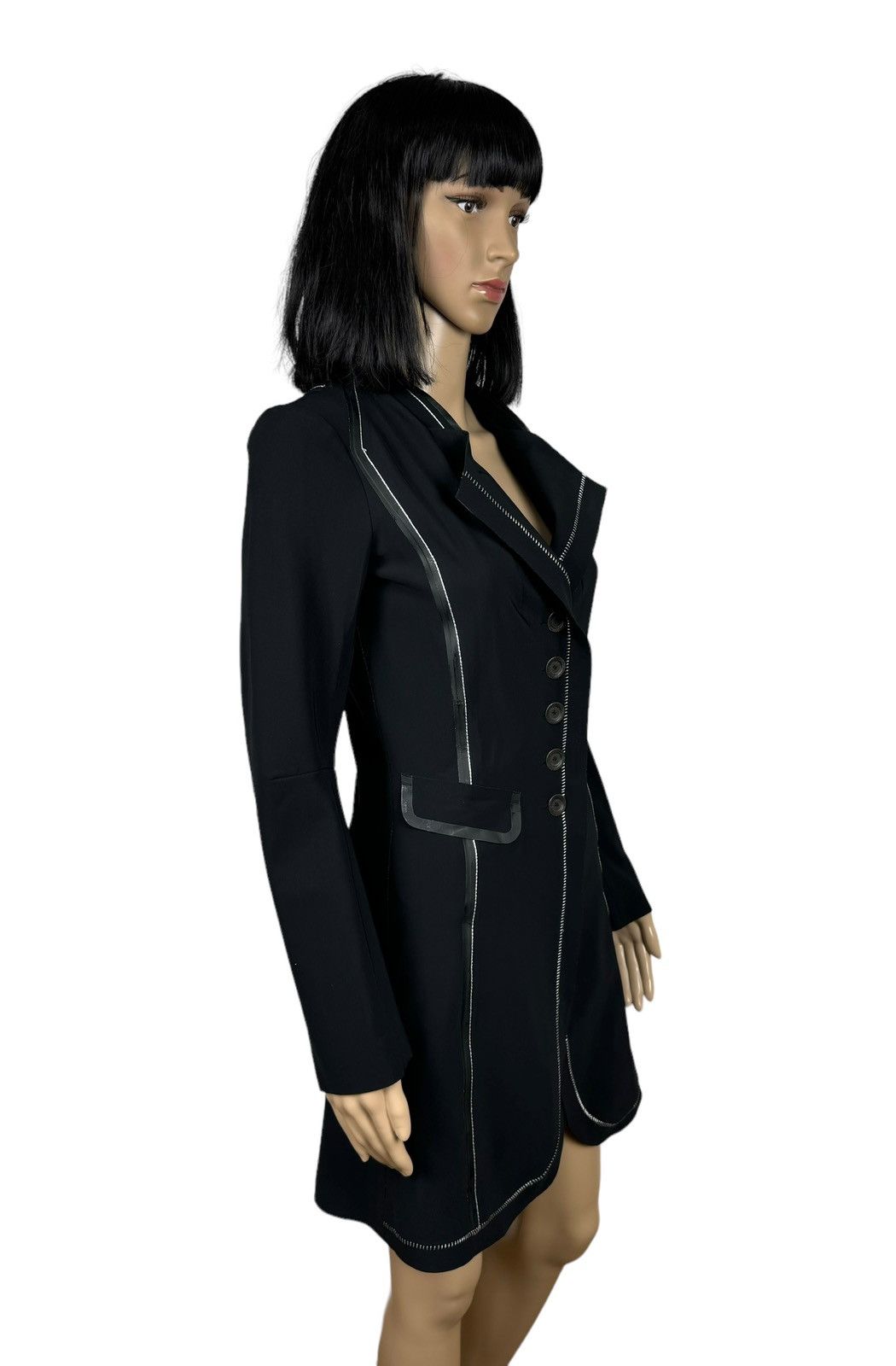 Marithe + Francois Girbaud Marithe Francois Girbaud Neoprene Coat Waterproof size 38 Size XS / US 0-2 / IT 36-38 - 4 Thumbnail