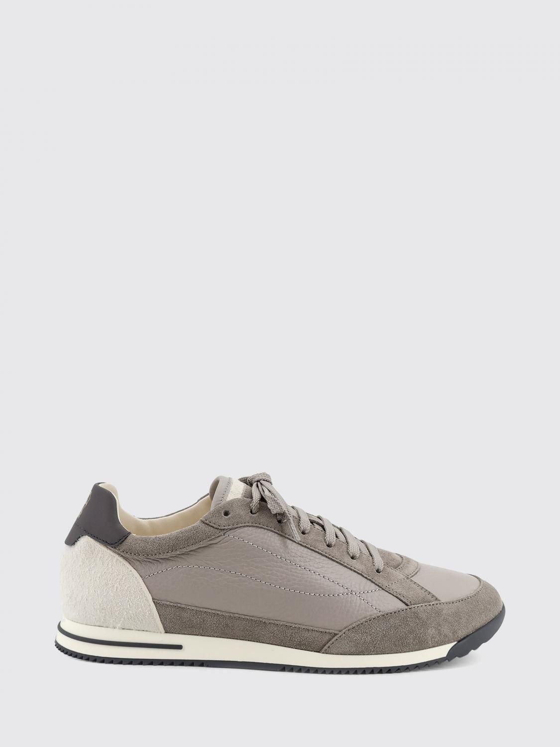 Brunello Cucinelli Brunello Cucinelli Sneakers Men Smoke Grey Size US 11 / EU 44 - 1 Thumbnail