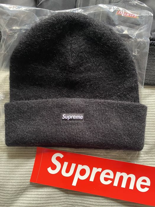 Supreme Supreme Mohair Beanie (FW23) Black | Grailed