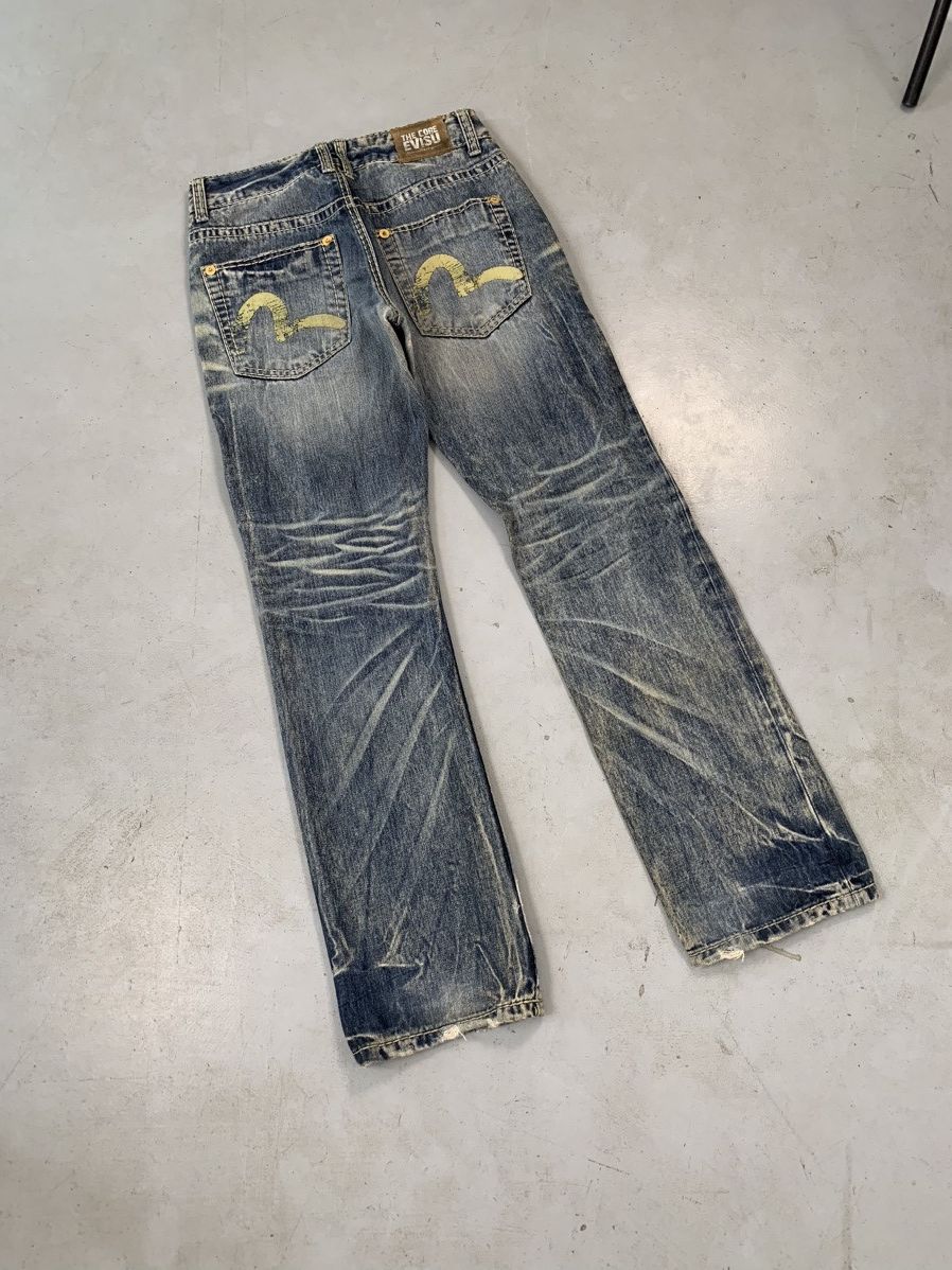Japanese Brand Vintage Evisu inspired emboridered denim Size US 32 / EU 48 - 1 Thumbnail