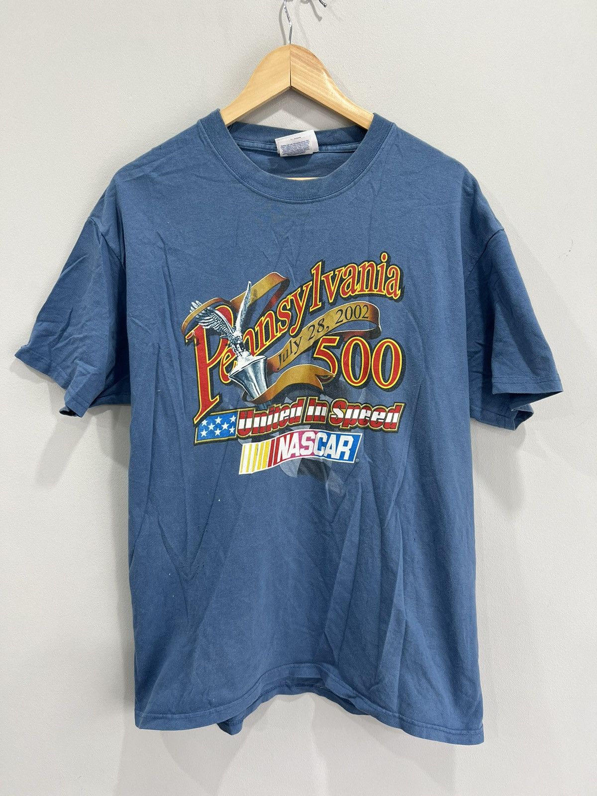 Fox Racing Vintage Pennsylvania 500 Racing Tee shirt Size US L / EU 52-54 / 3 - 1 Thumbnail
