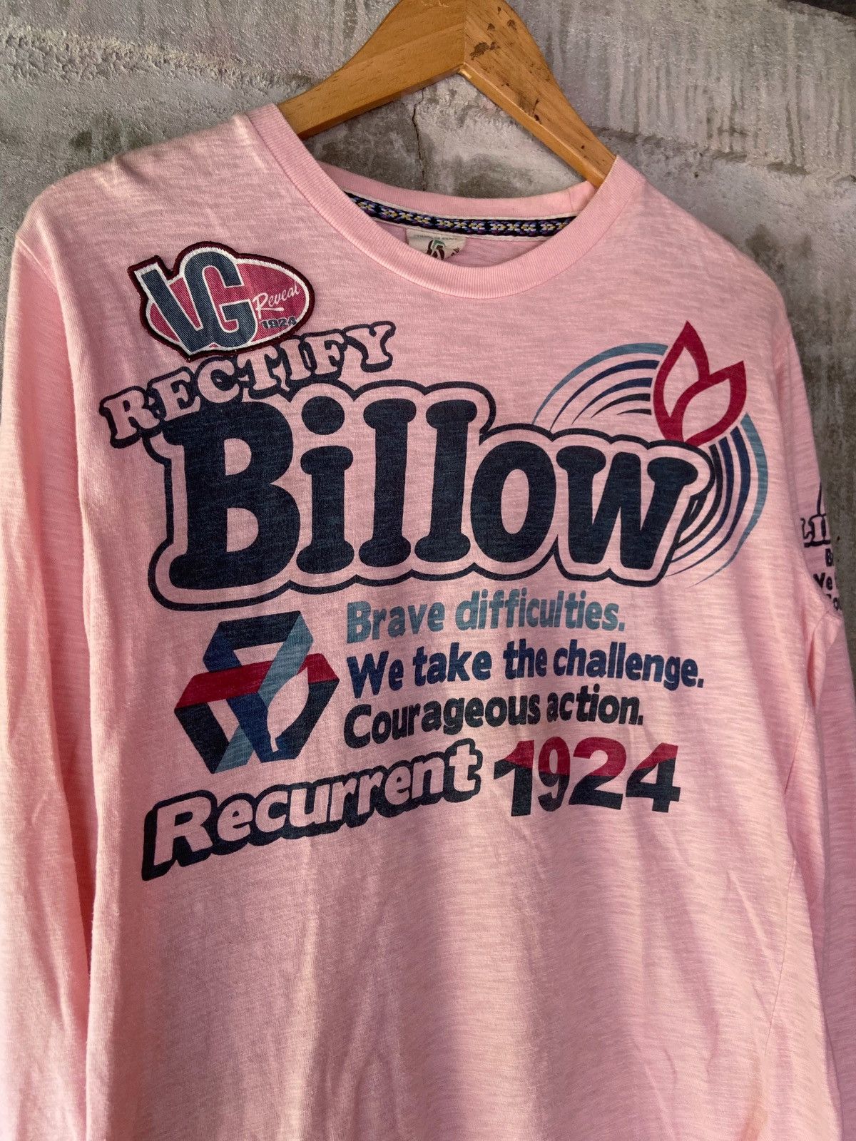 Beauty Beast × Hysteric Glamour × Japanese Brand 🌸RECTIFY BILLOW BRAVE DIFFICULTIES LONG SLEEVE Size US S / EU 44-46 / 1 - 4 Thumbnail