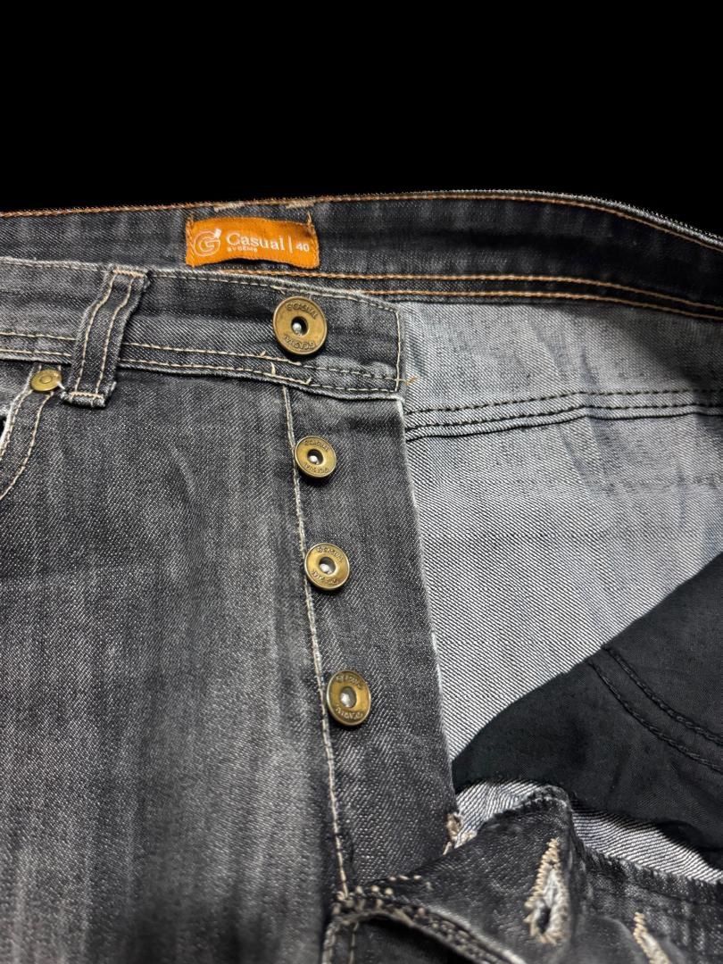 Vintage Vintage Japanese Mudwash Distressed Sick Denim Jean Straight Size US 32 / EU 48 - 11 Thumbnail
