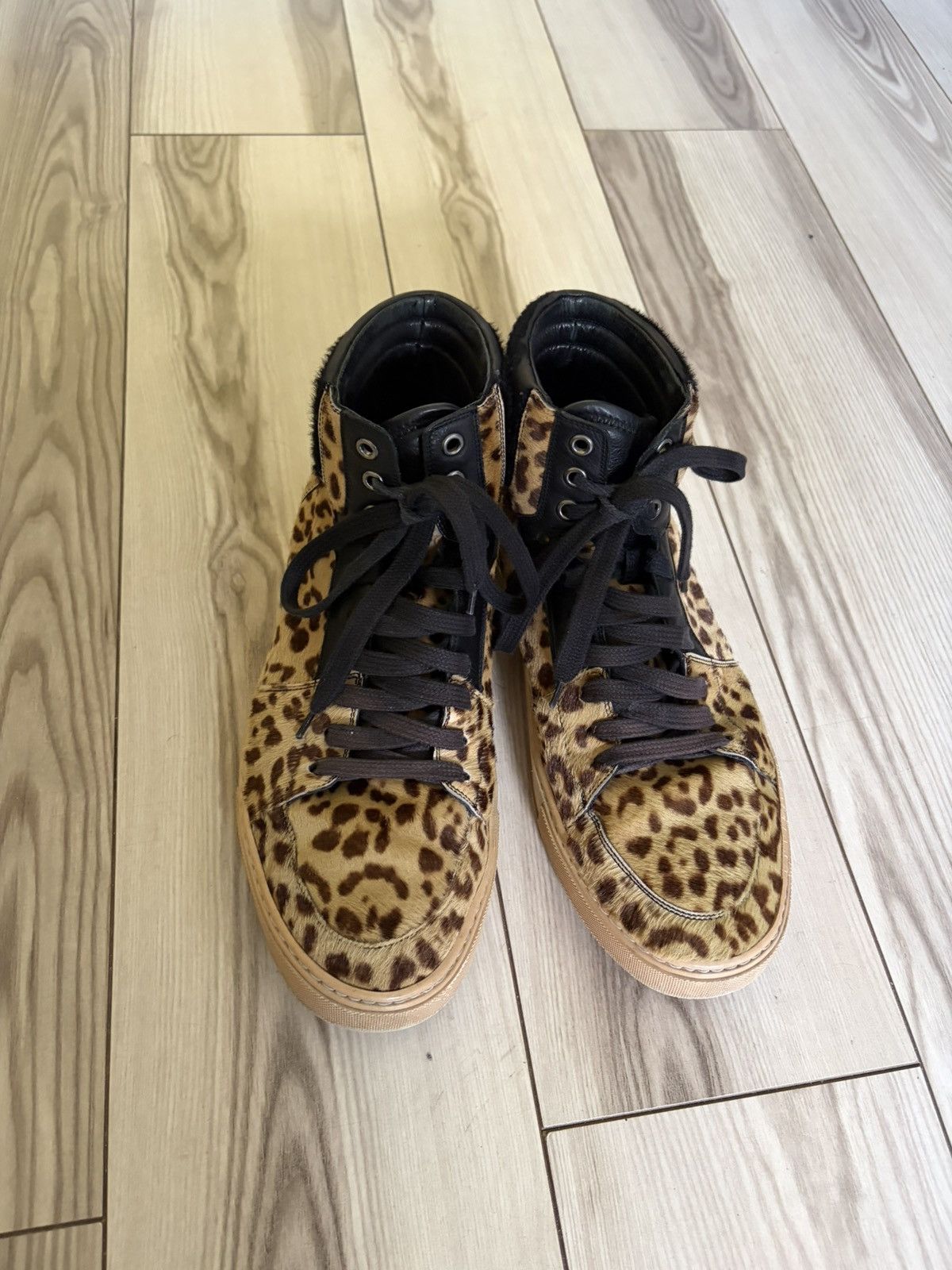 Yves Saint Laurent Saint Laurent ss2012 leopard sneakers Size US 9.5 / EU 42-43 - 1 Thumbnail