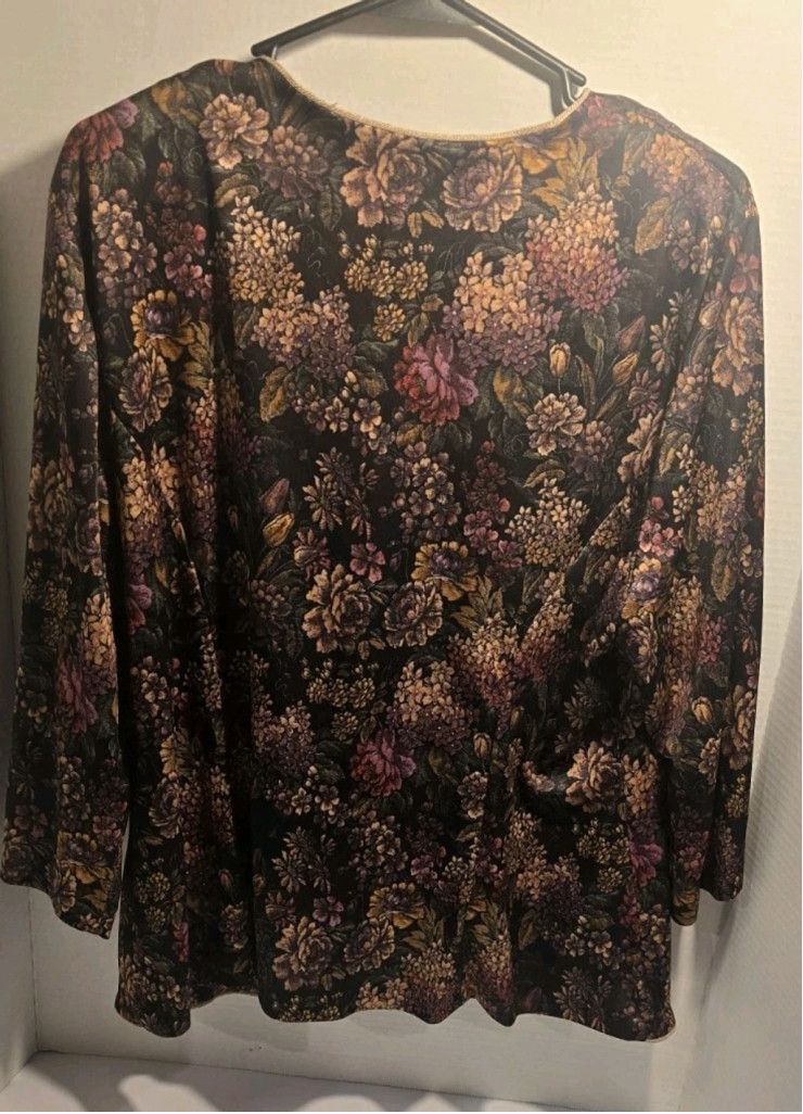 The Unbranded Brand Whirlaway Frocks Women's Long Sleeve Blouse Size 20 Wp Size M / US 6-8 / IT 42-44 - 2 Thumbnail