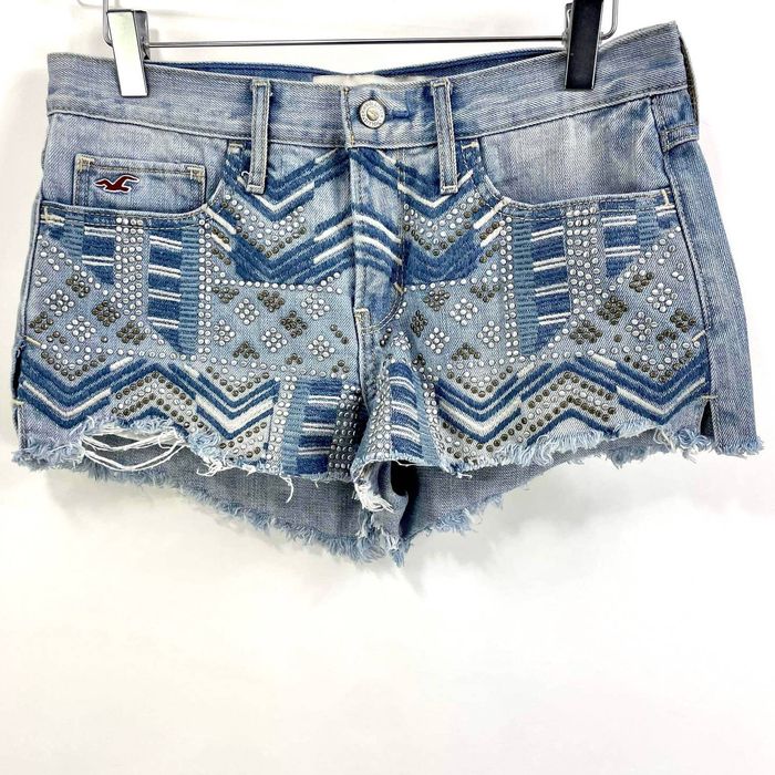 Blue on sale hollister shorts