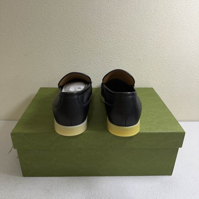 Gucci Gucci Horsebit Black Loafers for Men - Size US 8 / EU 41 - 3 Thumbnail