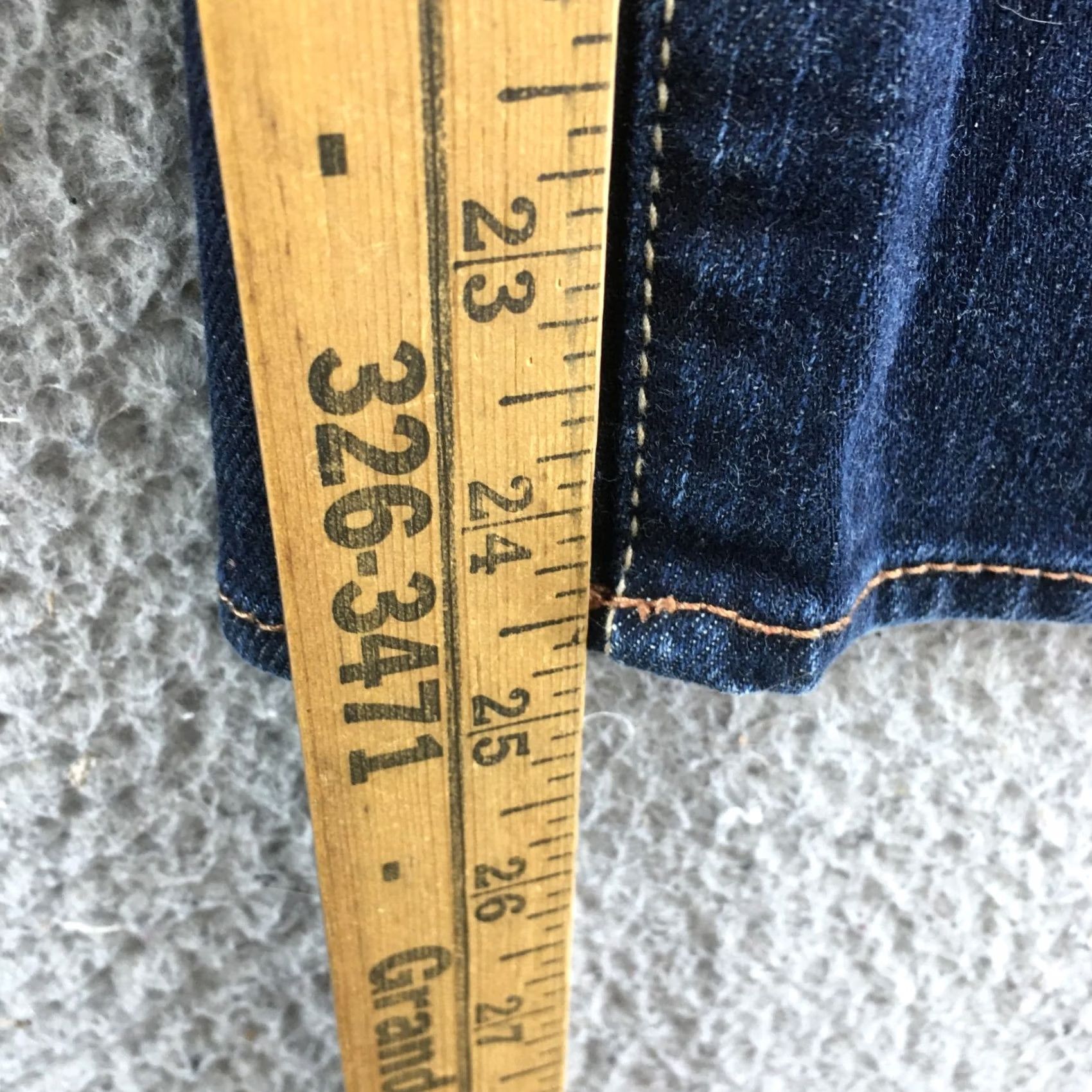 American Eagle Outfitters American Eagle Outfitters Straight Jeans Womens 4 Blue Denim Low Rise Zip Fly Size 27" / US 4 / IT 40 - 7 Thumbnail