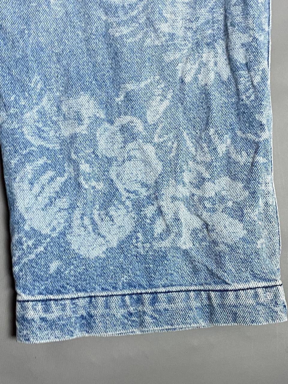 Jaded London Jaded London Mens Floral Jeans W34 Skate Fit Blue Wide Leg Size 34" / US 12 / IT 48 - 4 Thumbnail