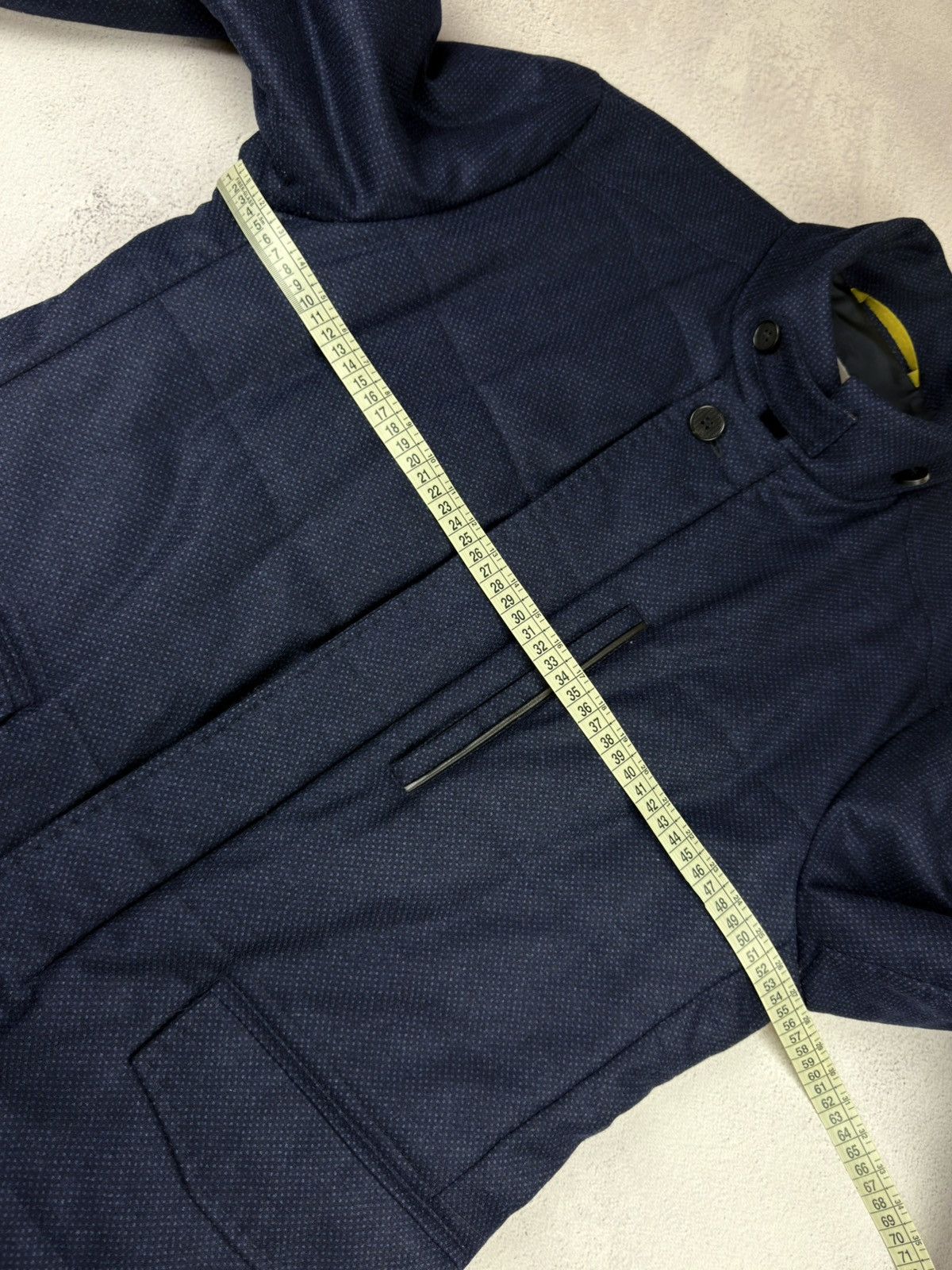Canali CANALI Italy Men's Wool Padded Jacket Coat Size 50 L Size 50L - 15 Thumbnail