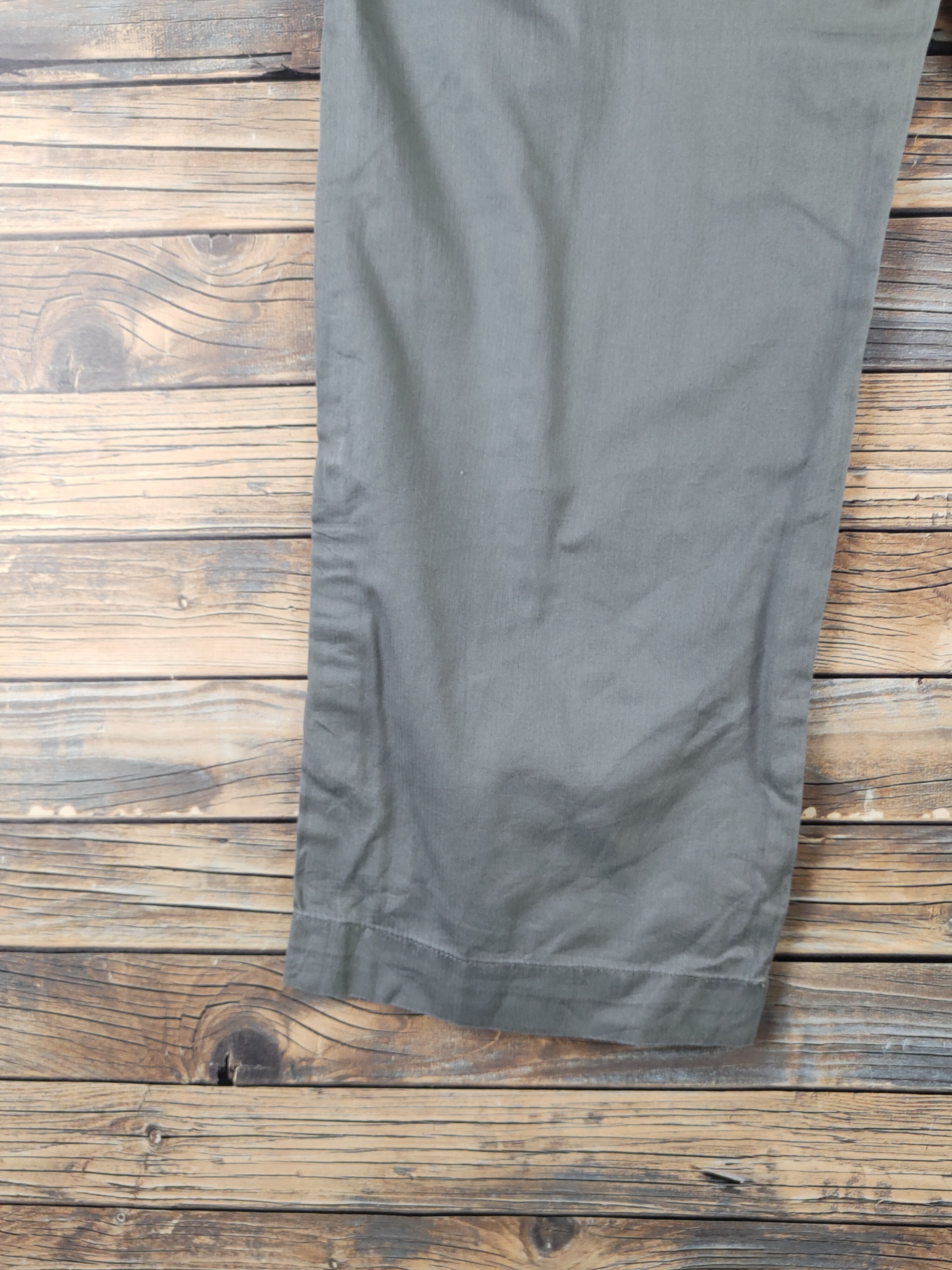 Japanese Brand DL Lee Green Multipocket Tactical Cargo Pants #947 Size US 33 - 9 Thumbnail