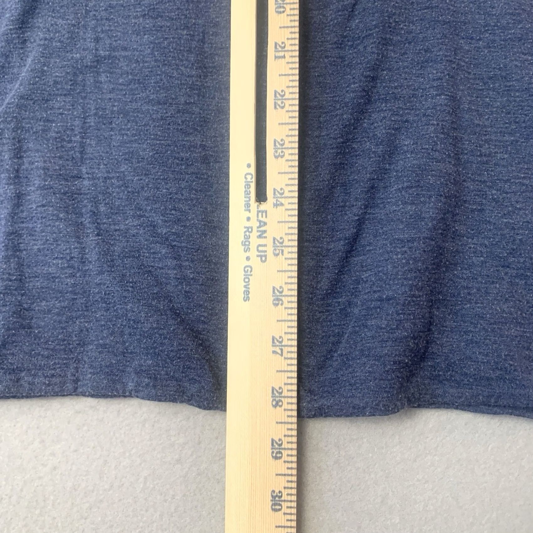 Faherty Faherty Shirt Mens 2XL Blue Stripe Cloud Reversible Crew Neck Logo Tee Shirt Mens Regular Fit Size US XXL / EU 58 / 5 - 7 Thumbnail