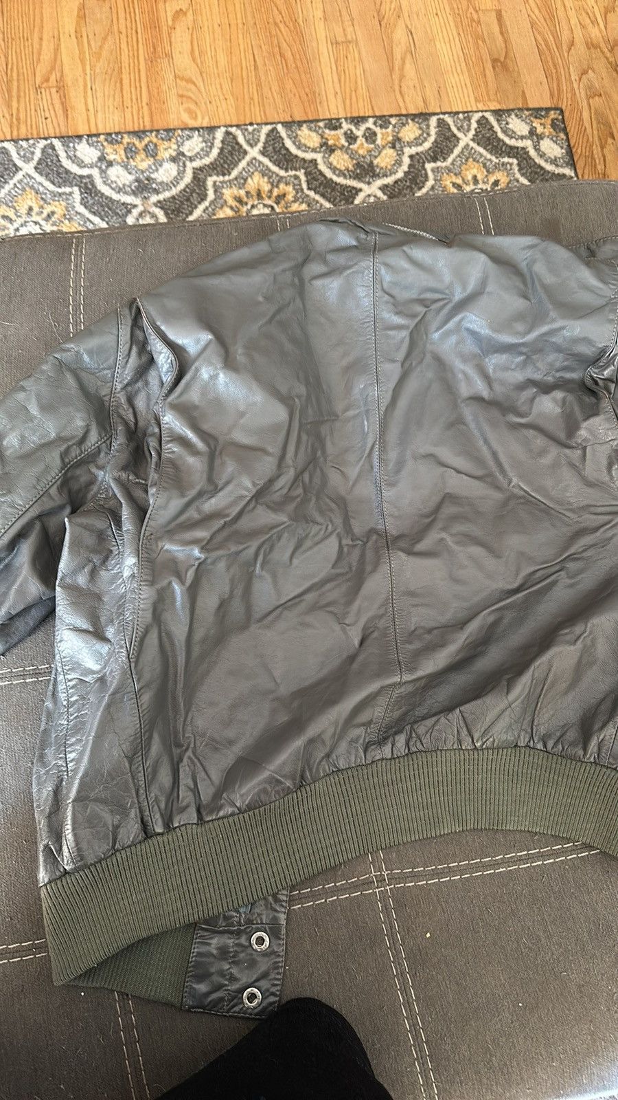 Members Only Vintage Leather 80’s European Member’s Only Jacket. Size US S / EU 44-46 / 1 - 4 Thumbnail