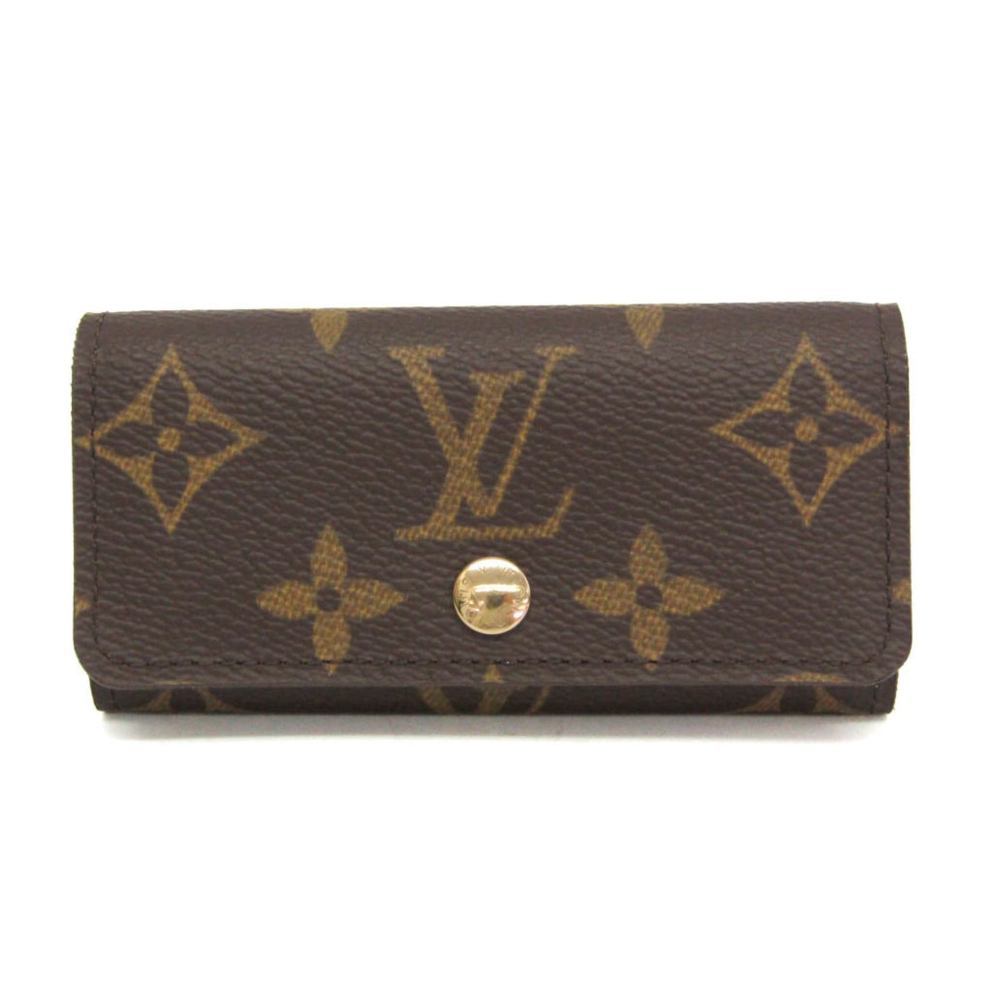 Louis Vuitton Louis Vuitton Monogram 4 Key Holder M62631 Men,Women Monogram Key Case Brown Size ONE SIZE - 1 Thumbnail