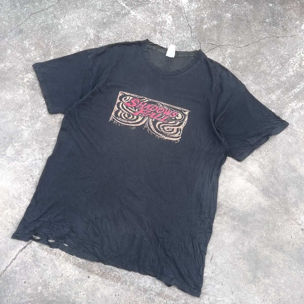 Band Tees Vintage 90's Rock Heavy Metal Band Tee Distress Size US XXL / EU 58 / 5 - 2 Thumbnail