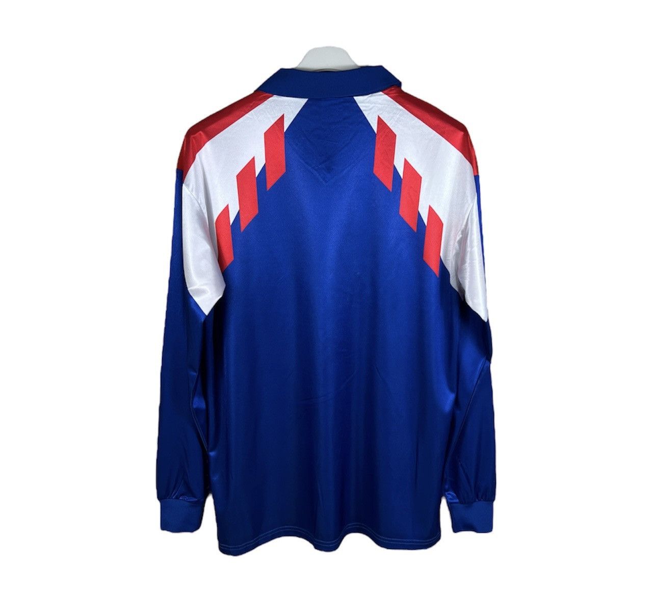 Adidas Vintage 90s Adidas France jersey long sleeve football tee Size US XL / EU 56 / 4 - 2 Thumbnail