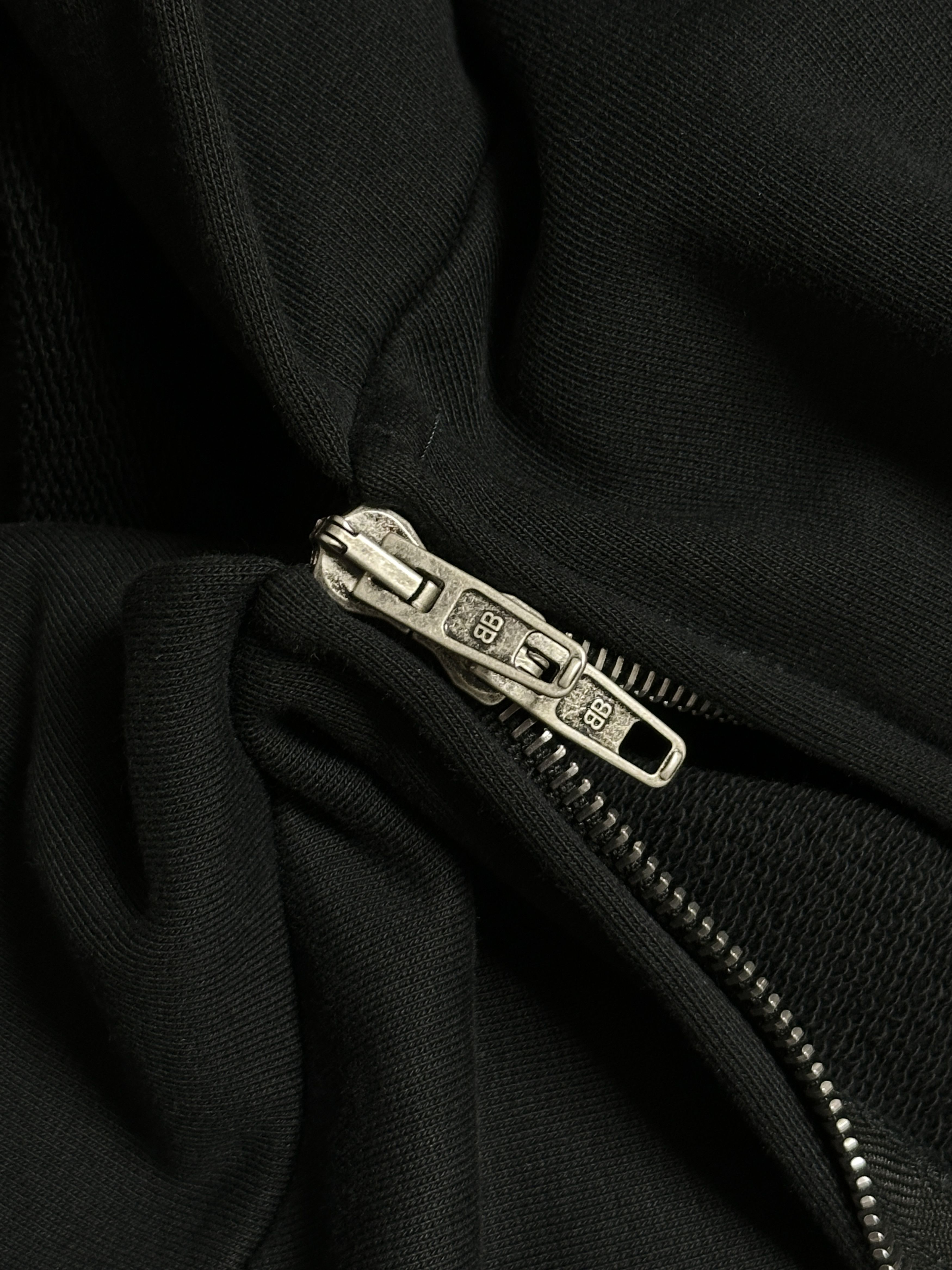 Balenciaga Balenciaga "Mud Show" Outside Loop Zip-Up Hoodie Size US XS / EU 42 / 0 - 5 Thumbnail