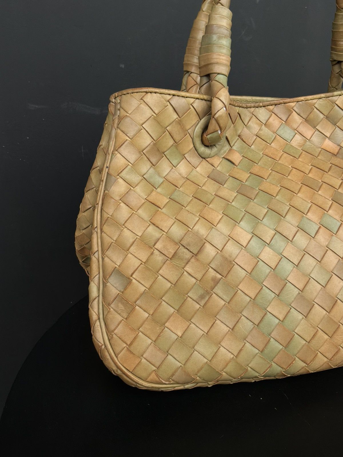 Bottega Veneta Bottega Veneta - Intrecciato Small Nappa Leather Handbag Size ONE SIZE - 12 Thumbnail