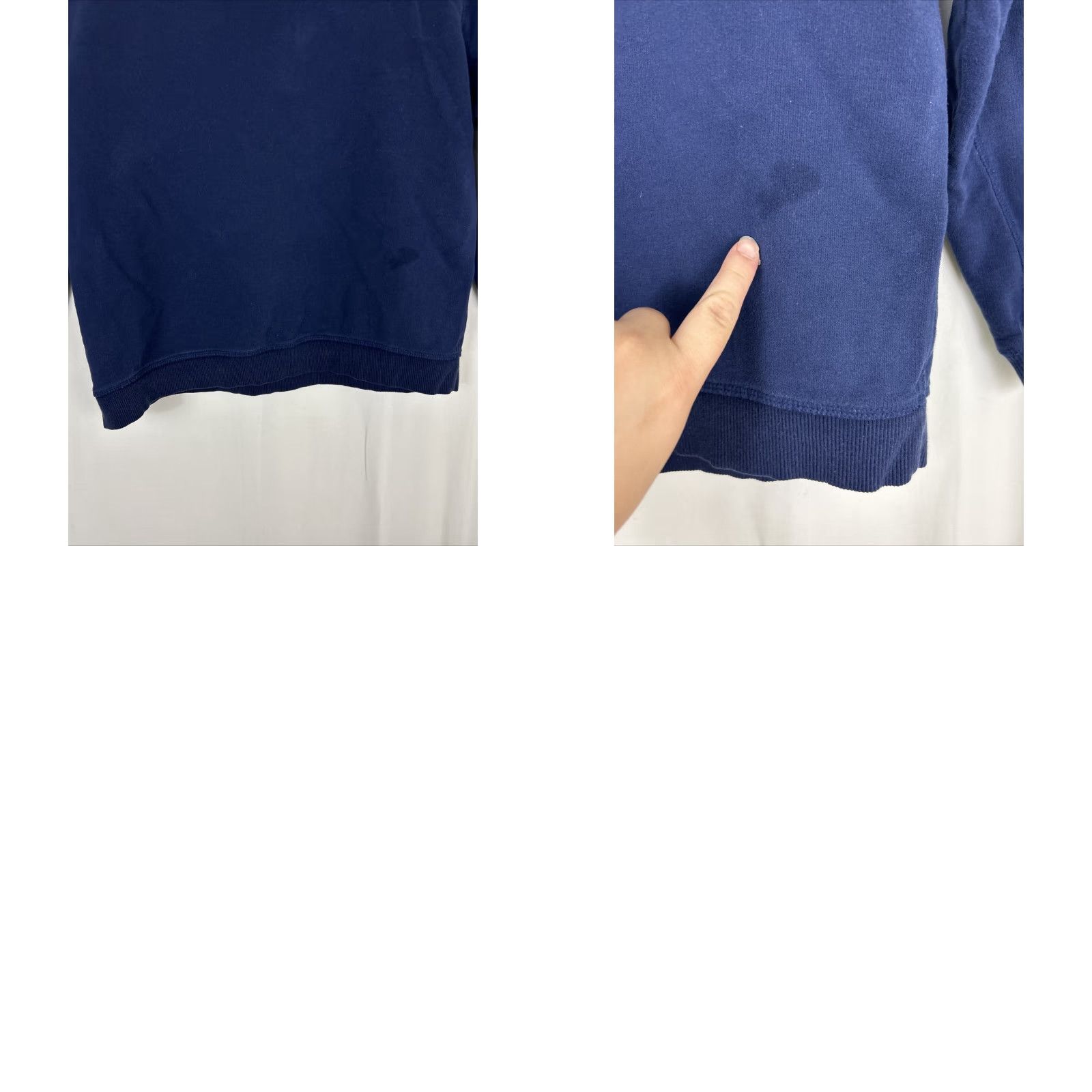 Ivy Park IVY PARK Womens Medium Navy Blue Pullover Hooded Sweatshirt Size M / US 6-8 / IT 42-44 - 10 Thumbnail