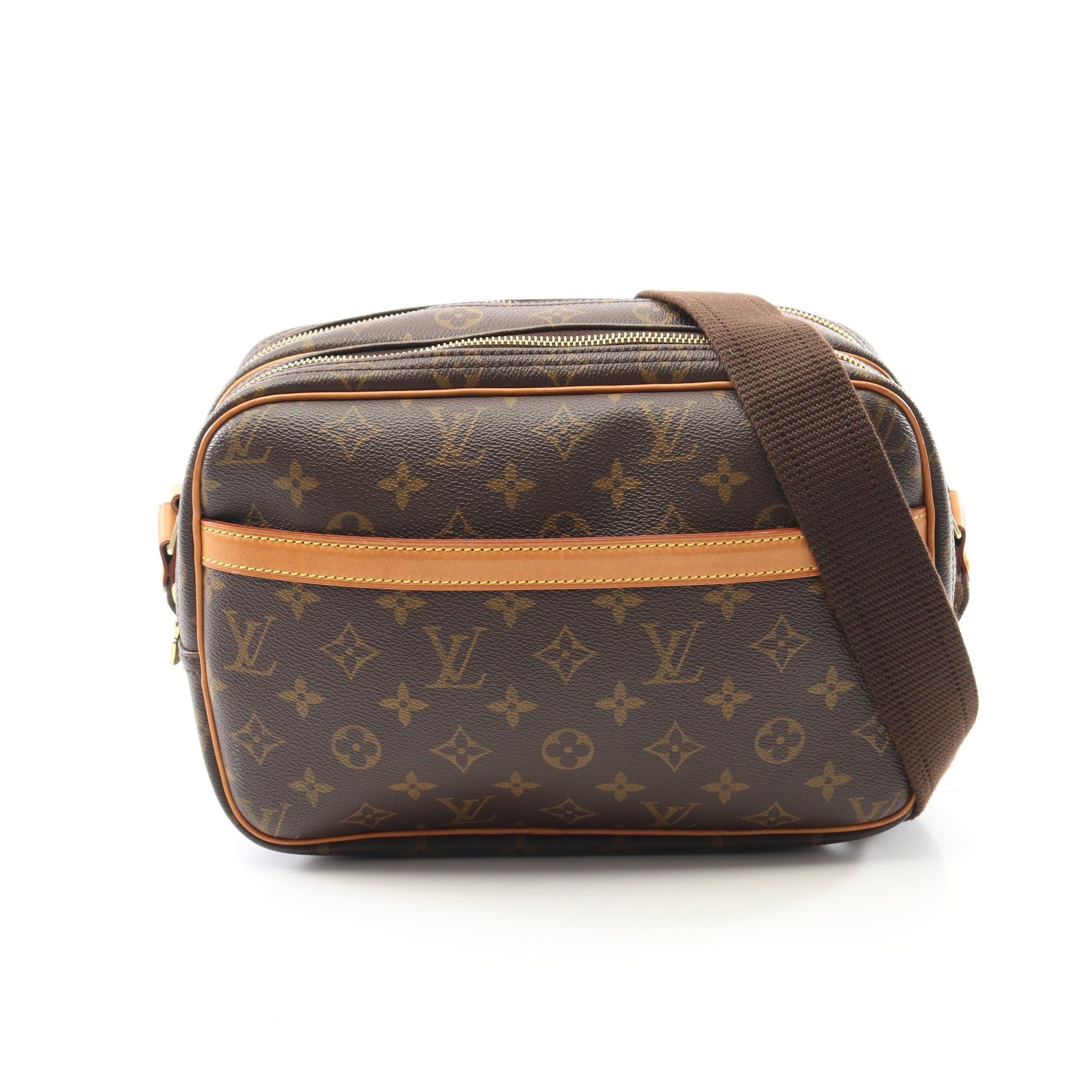 Louis Vuitton Louis Vuitton Reporter Pm Monogram Shoulder Bag Leather Brown Size ONE SIZE - 1 Thumbnail
