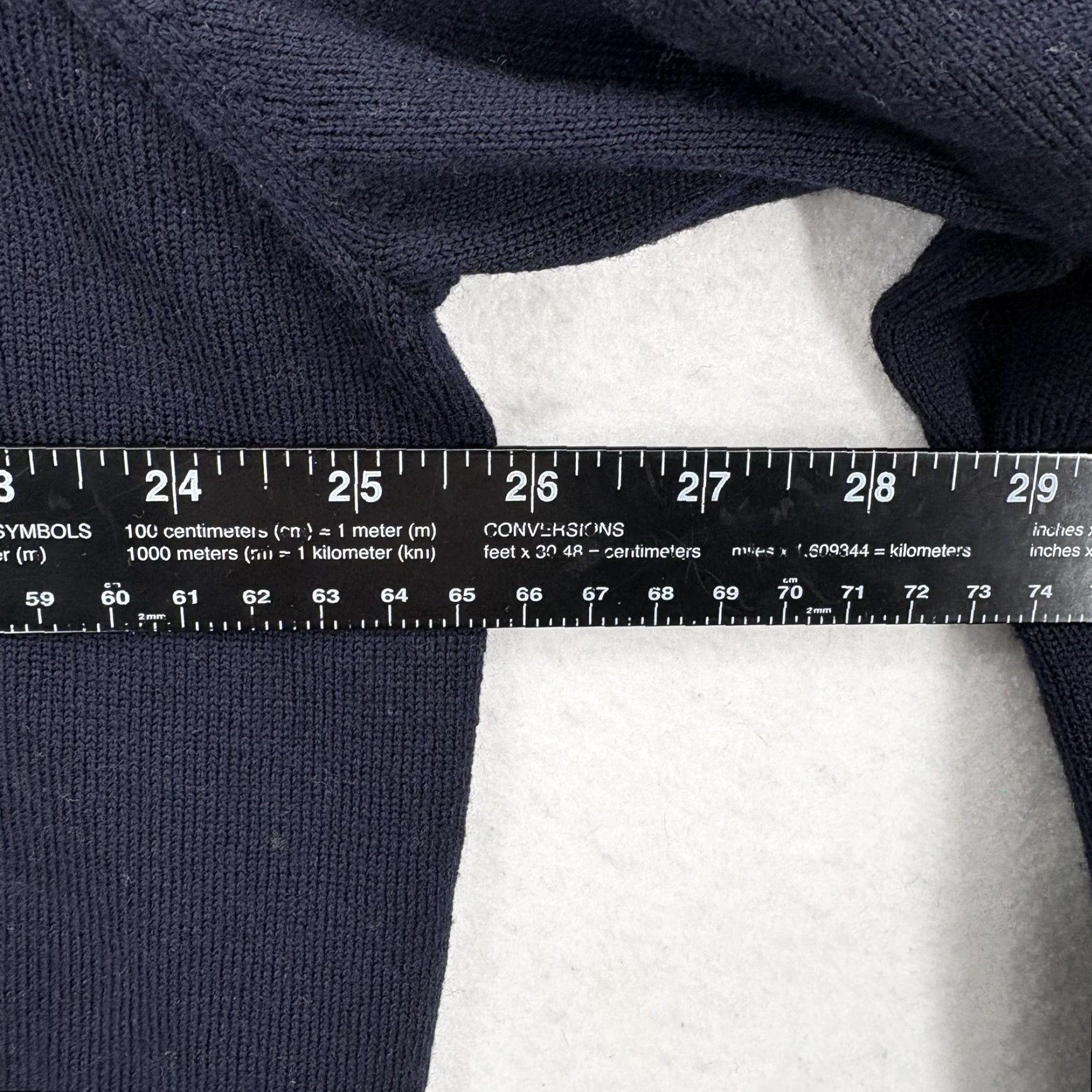 Brooks Brothers Brooks Brothers Sweater Mens XL Blue Merino Wool V Neck Knit Stretch Pullover Size US XL / EU 56 / 4 - 7 Thumbnail