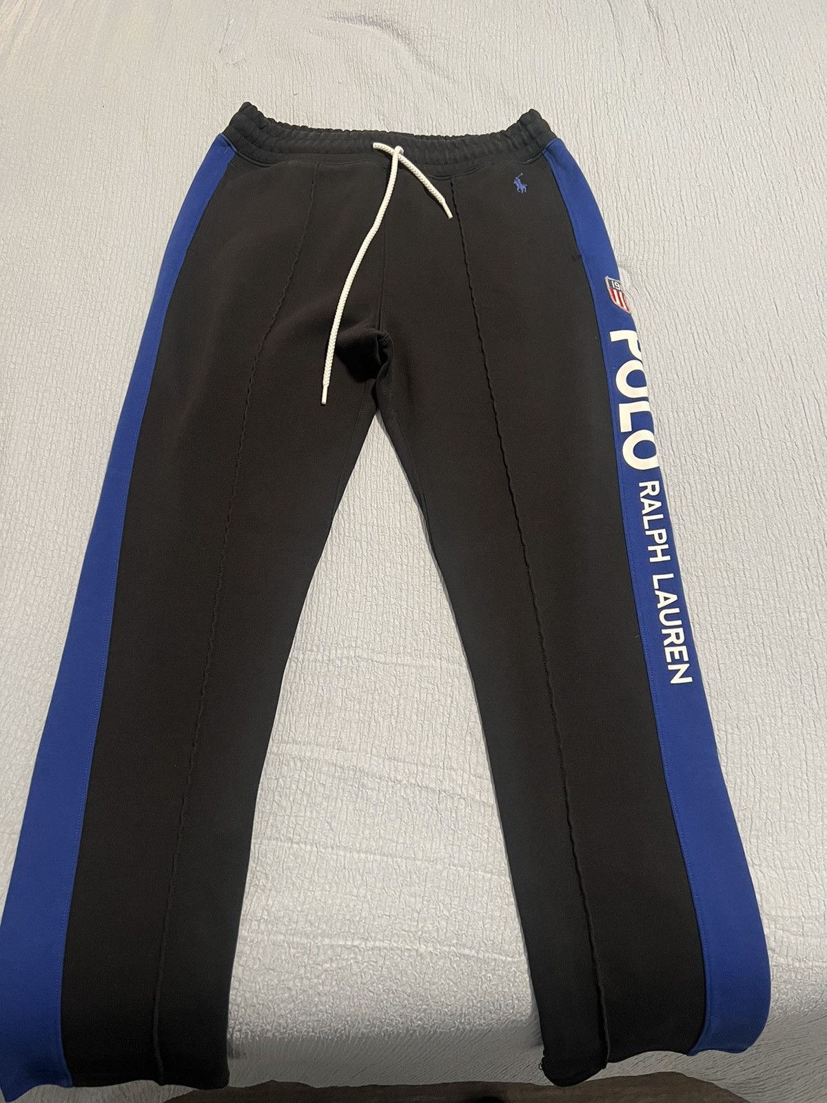 Polo Ralph Lauren Polo Ralph Lauren 1967 USA patch sweatpants Size US 31 - 4 Thumbnail