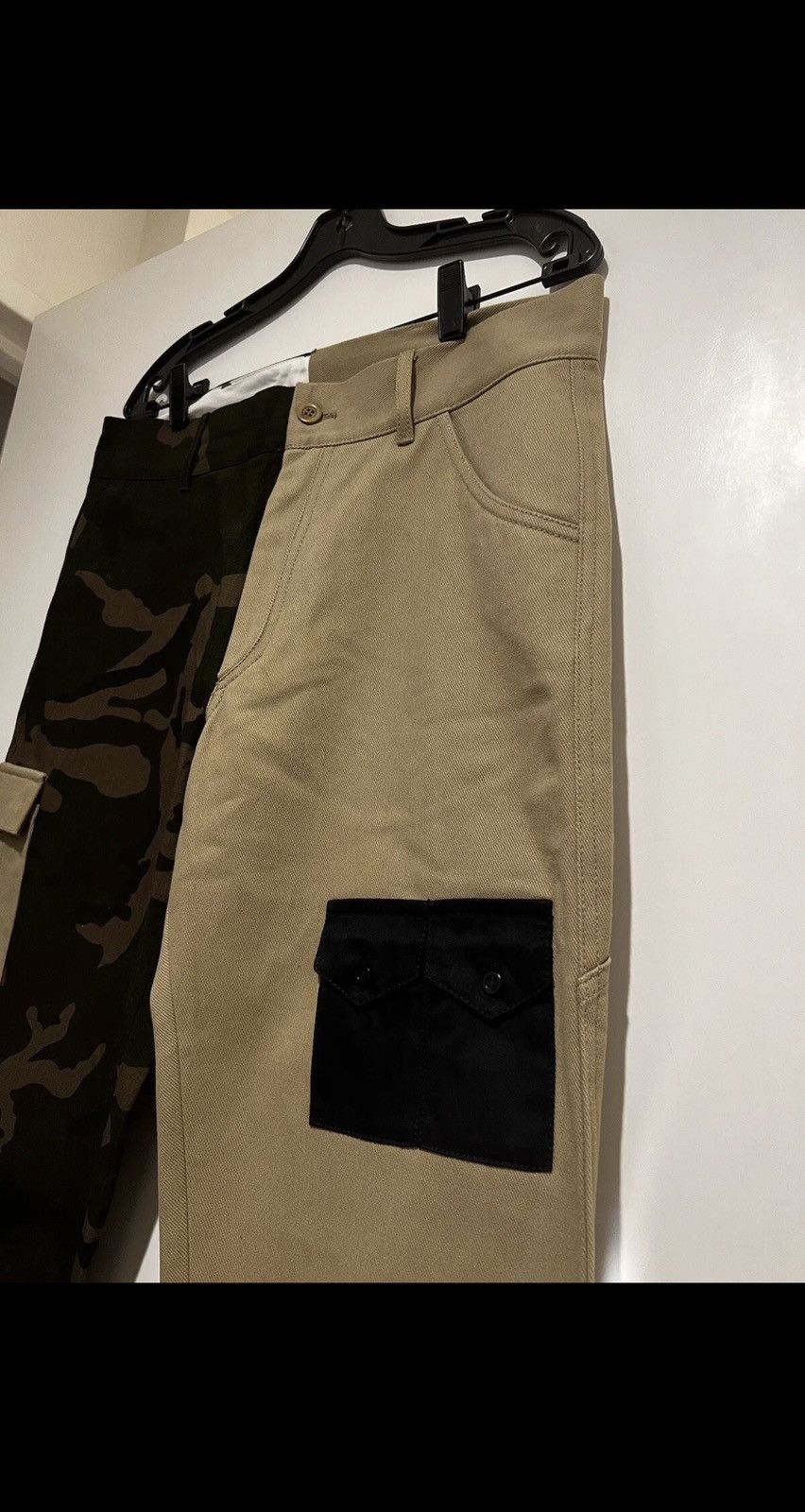 Gosha Rubchinskiy Gosha Rubchinskiy Split Camo Cargo pants Size US 32 / EU 48 - 4 Thumbnail