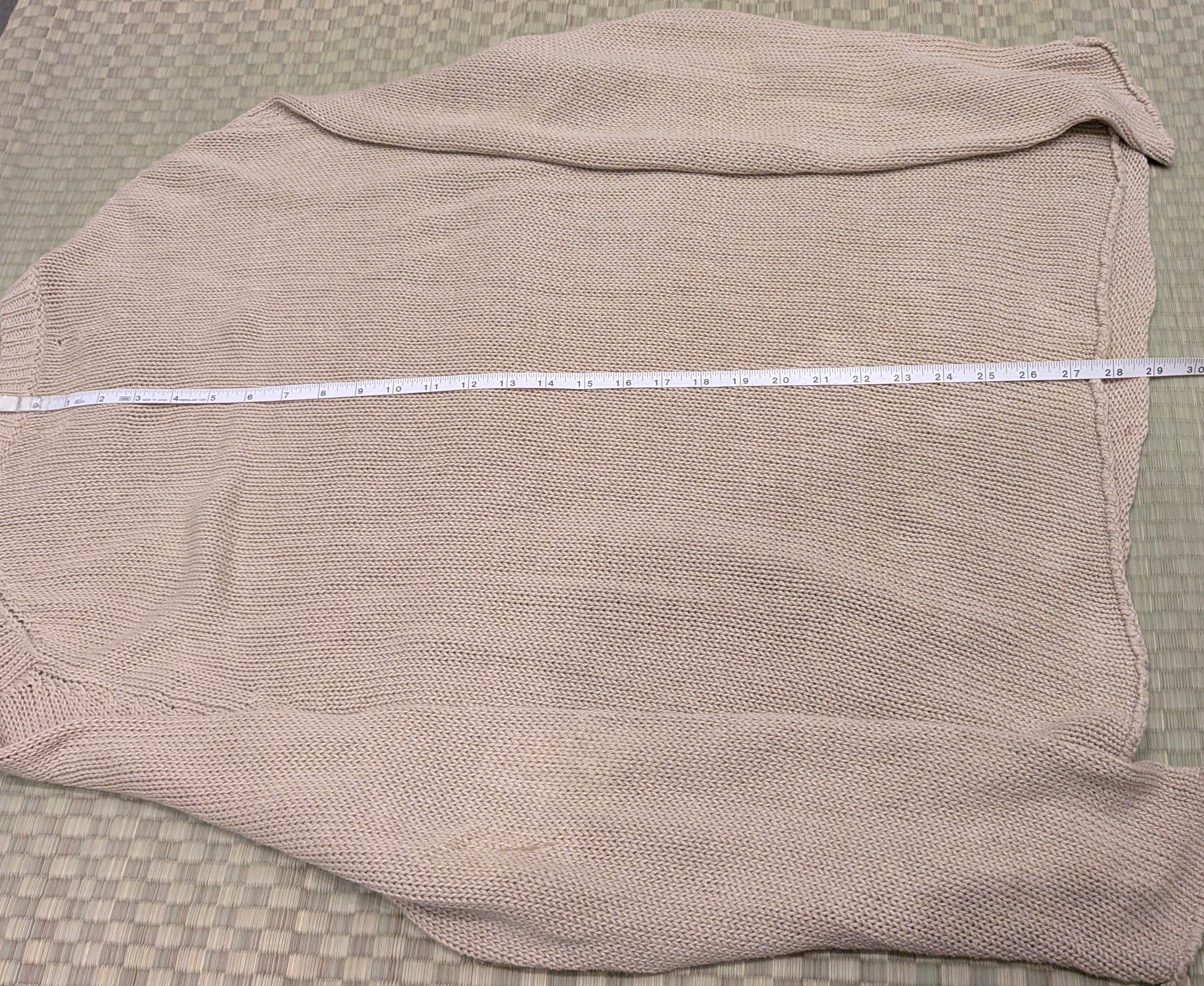 Other Miles Leon Linen Cotton Knit Sweater Made in Italy Size US XXL / EU 58 / 5 - 7 Thumbnail