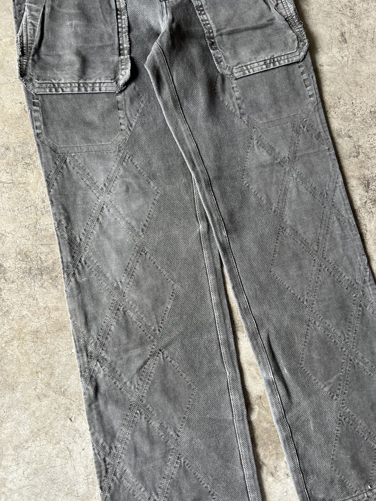 Issey Miyake Issey Miyake 2008 A-POC Inside Jacquard Front Pocket Jeans Size US 34 / EU 50 - 6 Thumbnail