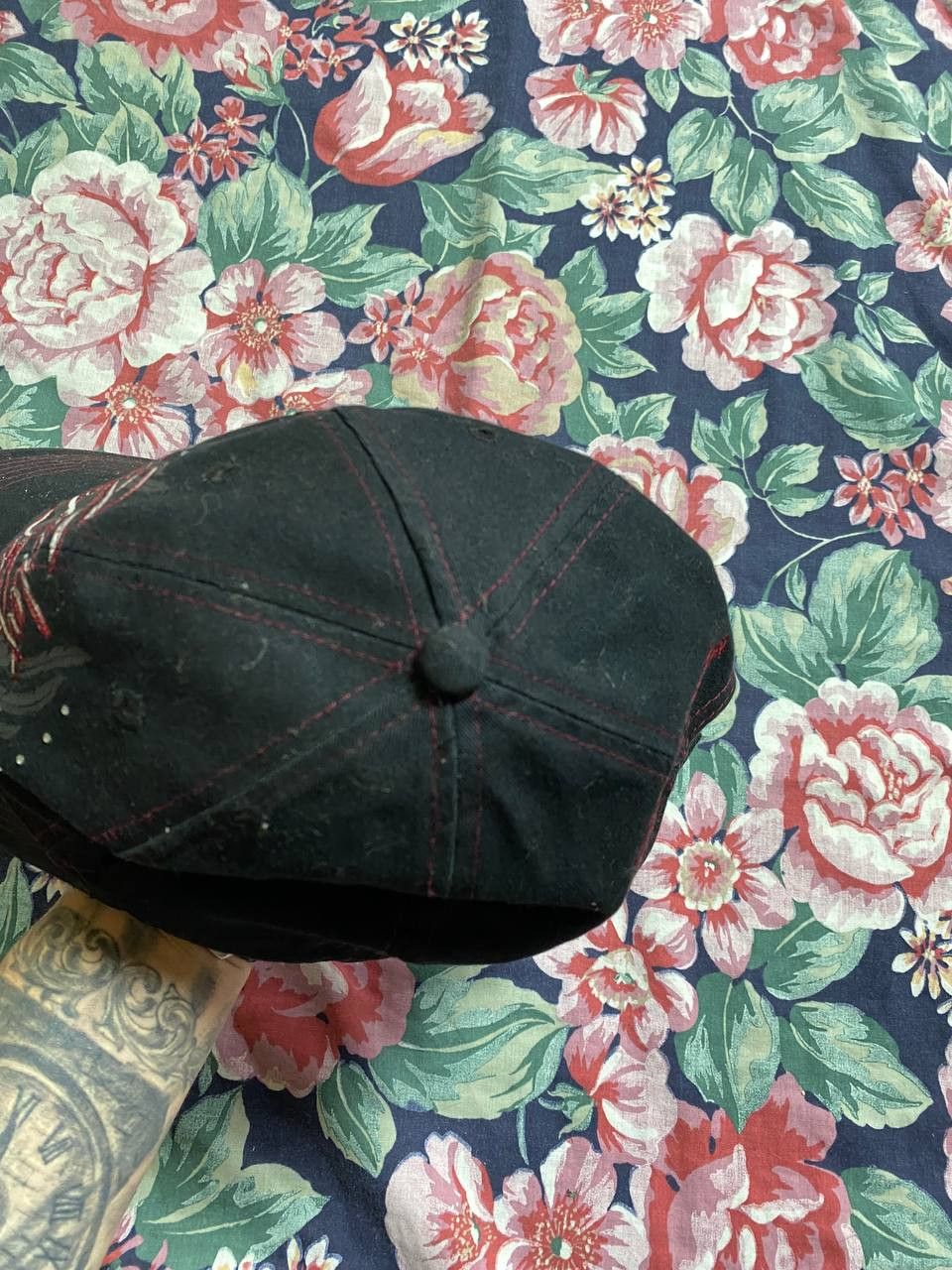 Harley Davidson Vintage Harley Davidson Style Flame Cap Size ONE SIZE - 6 Thumbnail