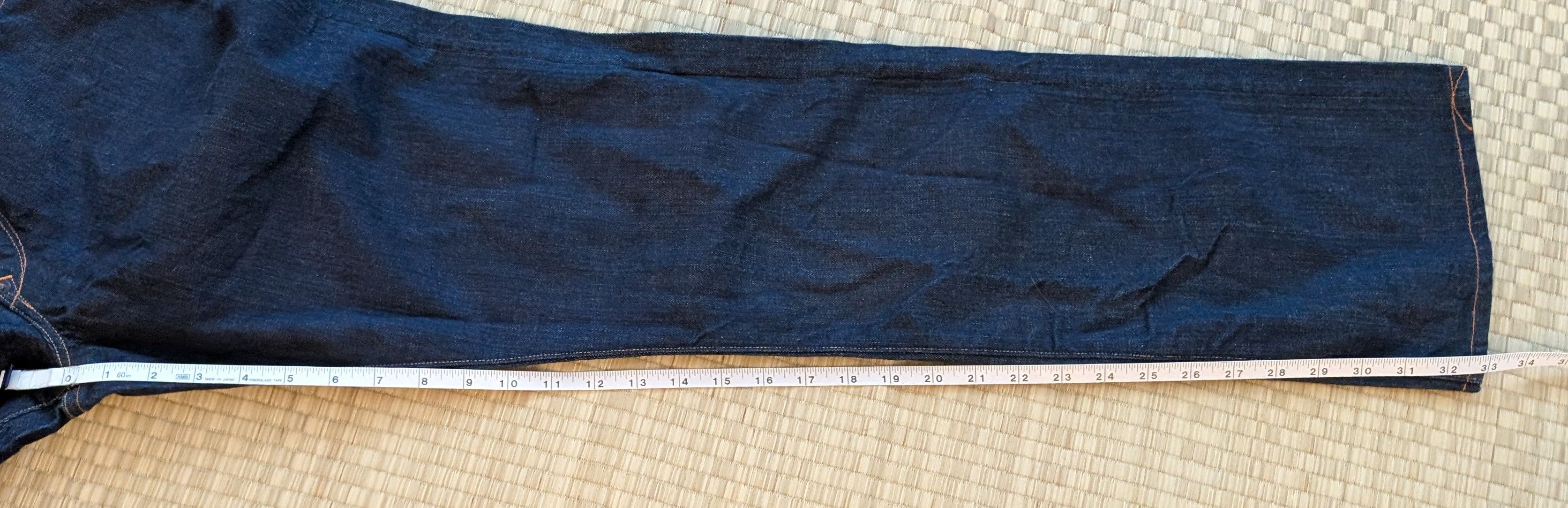 Earnest Sewn RARE SAMPLE Earnest Sewn Selvedge Denim Fulton Jeans Size US 31 - 13 Thumbnail