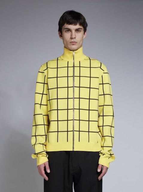 Marni o1w1db10824 Track Jacket in Yellow Black Size US S / EU 44-46 / 1 - 2 Thumbnail