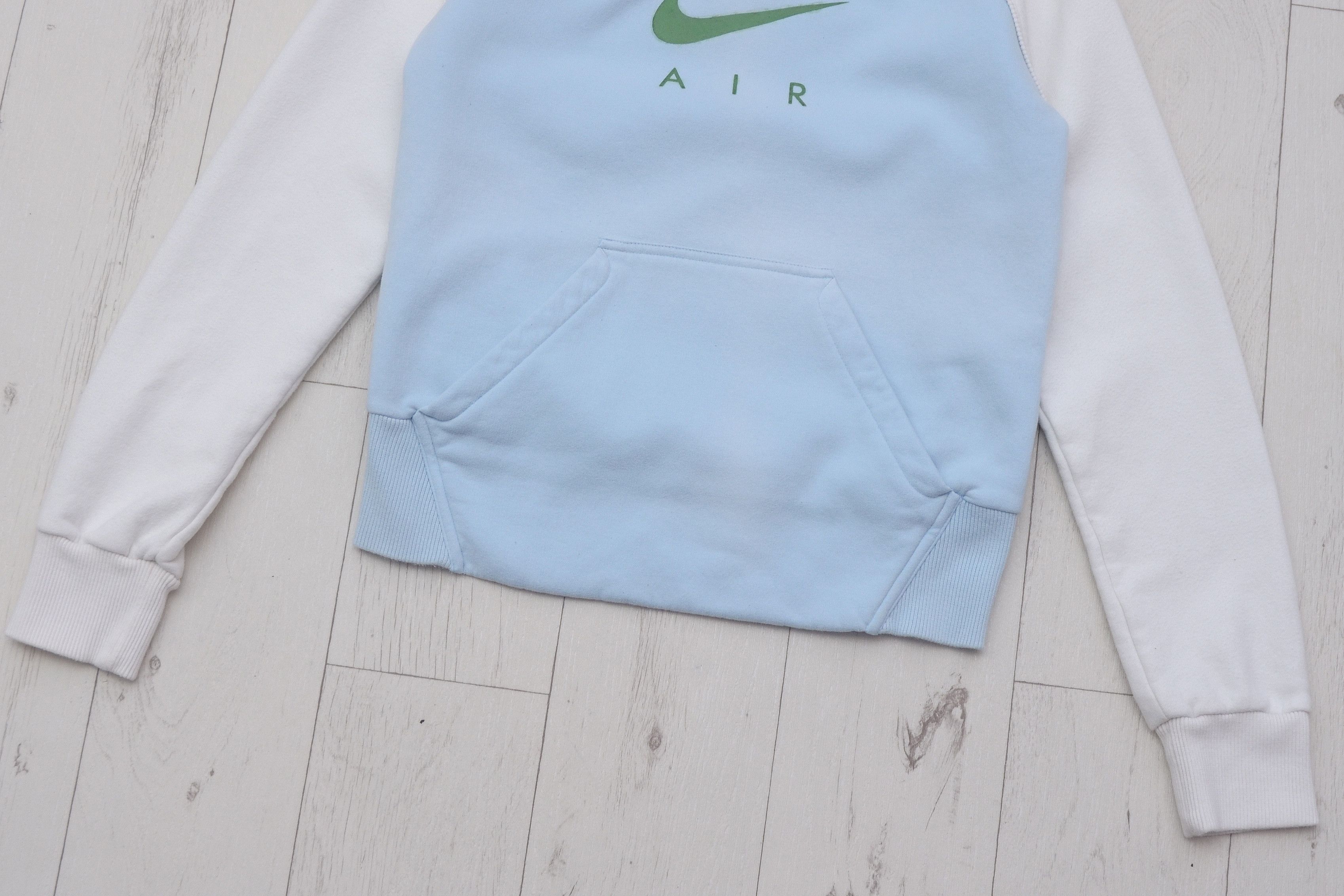 Nike × Vintage Vintage NIKE AIR SWOOSH BIG Logo Raglan Sweatshirt Size M / US 6-8 / IT 42-44 - 3 Thumbnail
