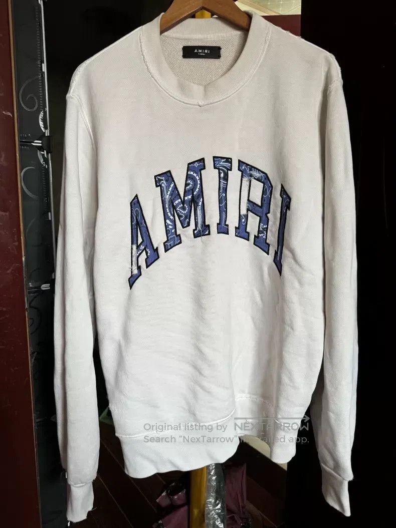 Amiri Amiri Cashew flower destroyed hoodie Size US XS / EU 42 / 0 - 1 Thumbnail