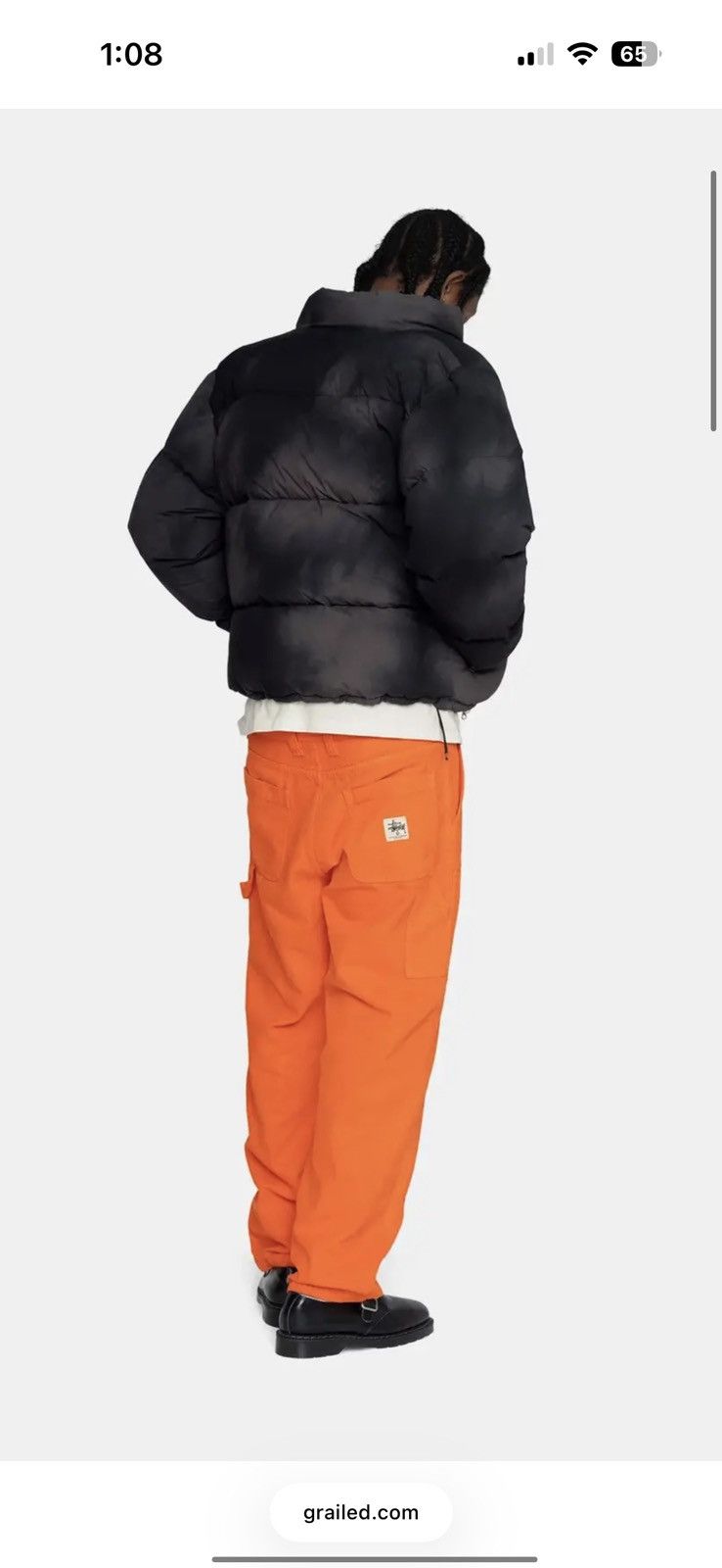 Stussy Stussy canvas work pant orange Size US 32 / EU 48 - 9 Thumbnail
