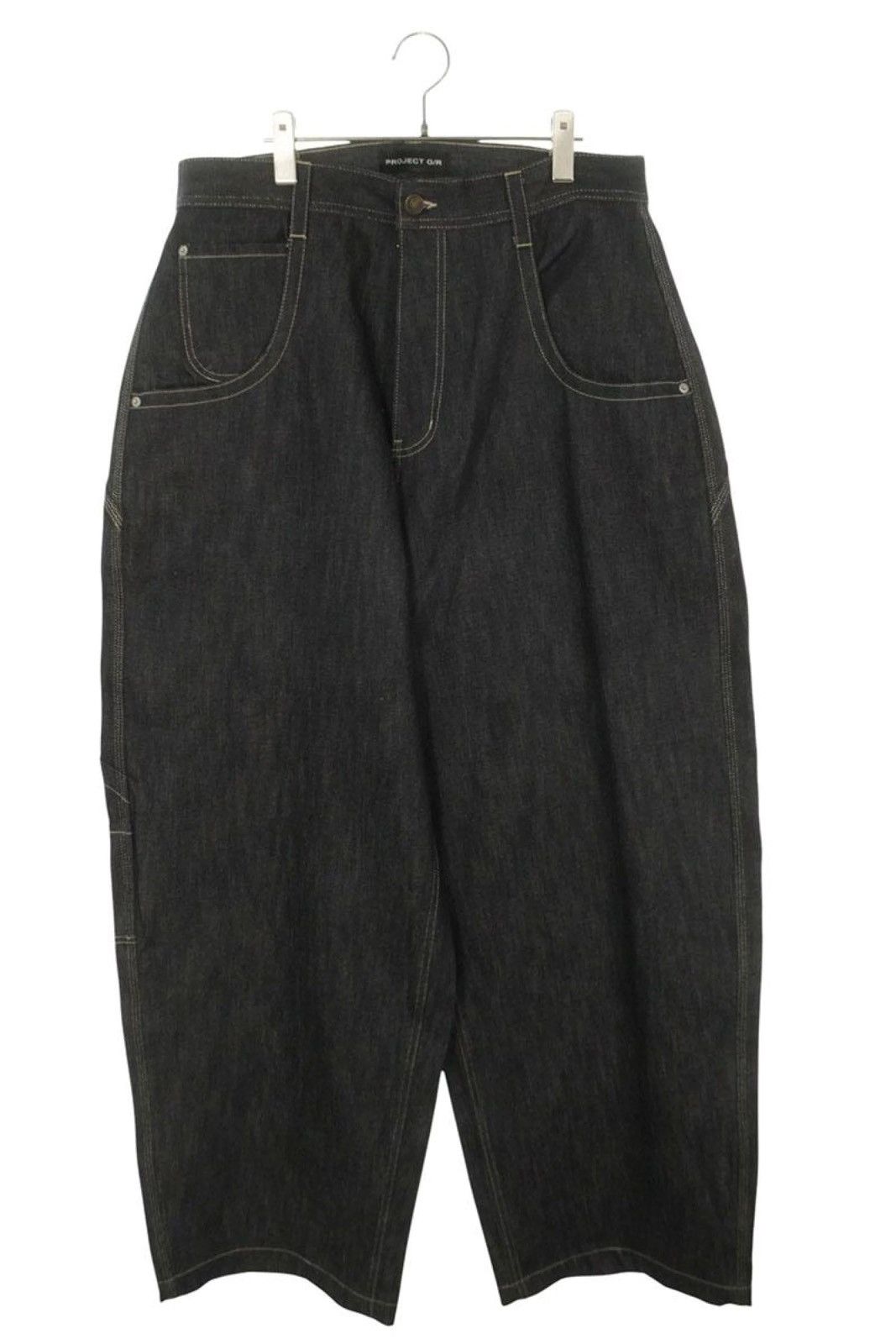 PROJECT G/R PROJECT GR RETRO WIDE BAGGY DENIM pants PROTOCOL INDEX Size US 34 / EU 50 - 2 Thumbnail