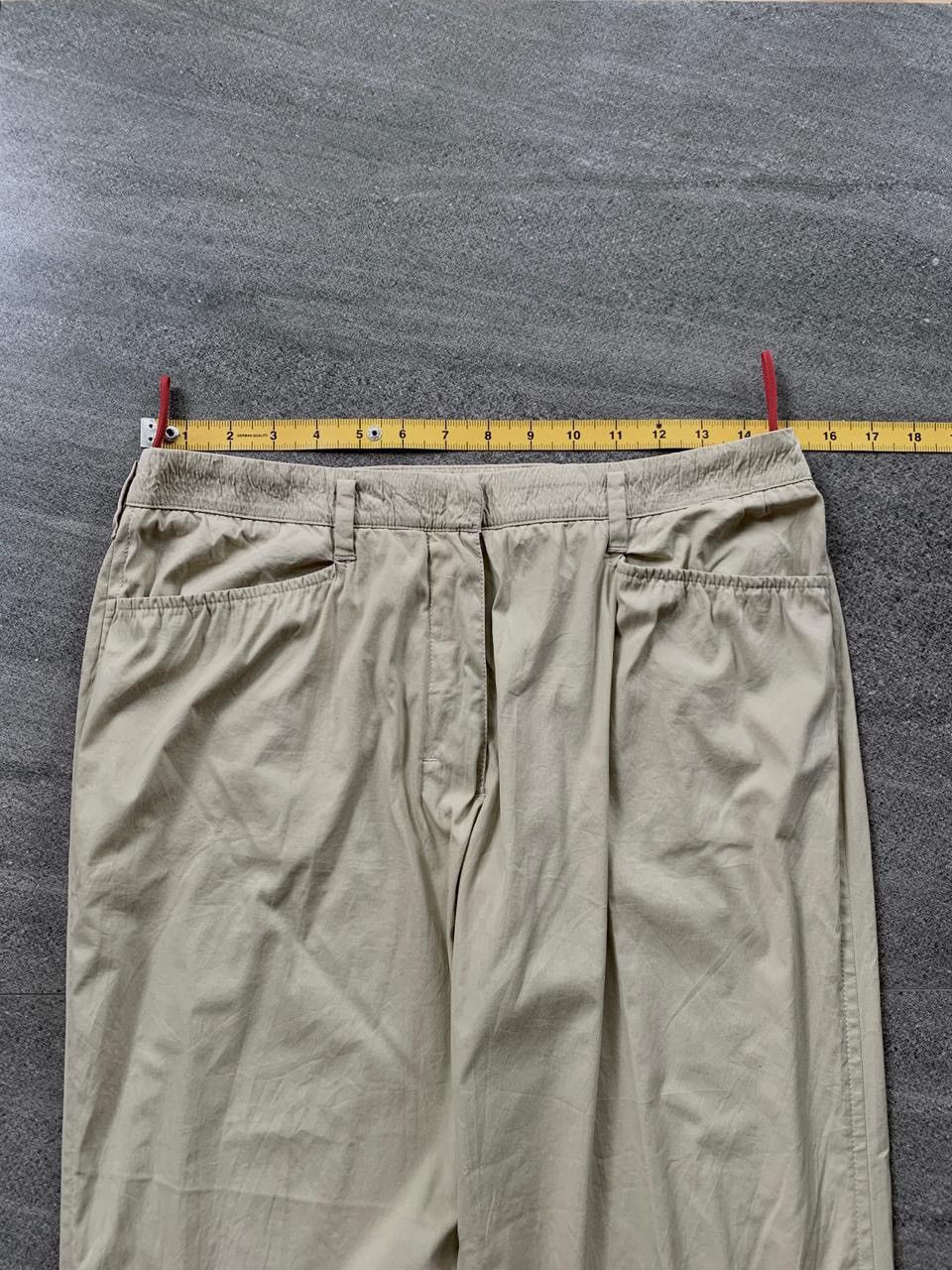 Prada FREE TAX! 2000s Red Tab Easy Pants Size US 30 / EU 46 - 15 Thumbnail