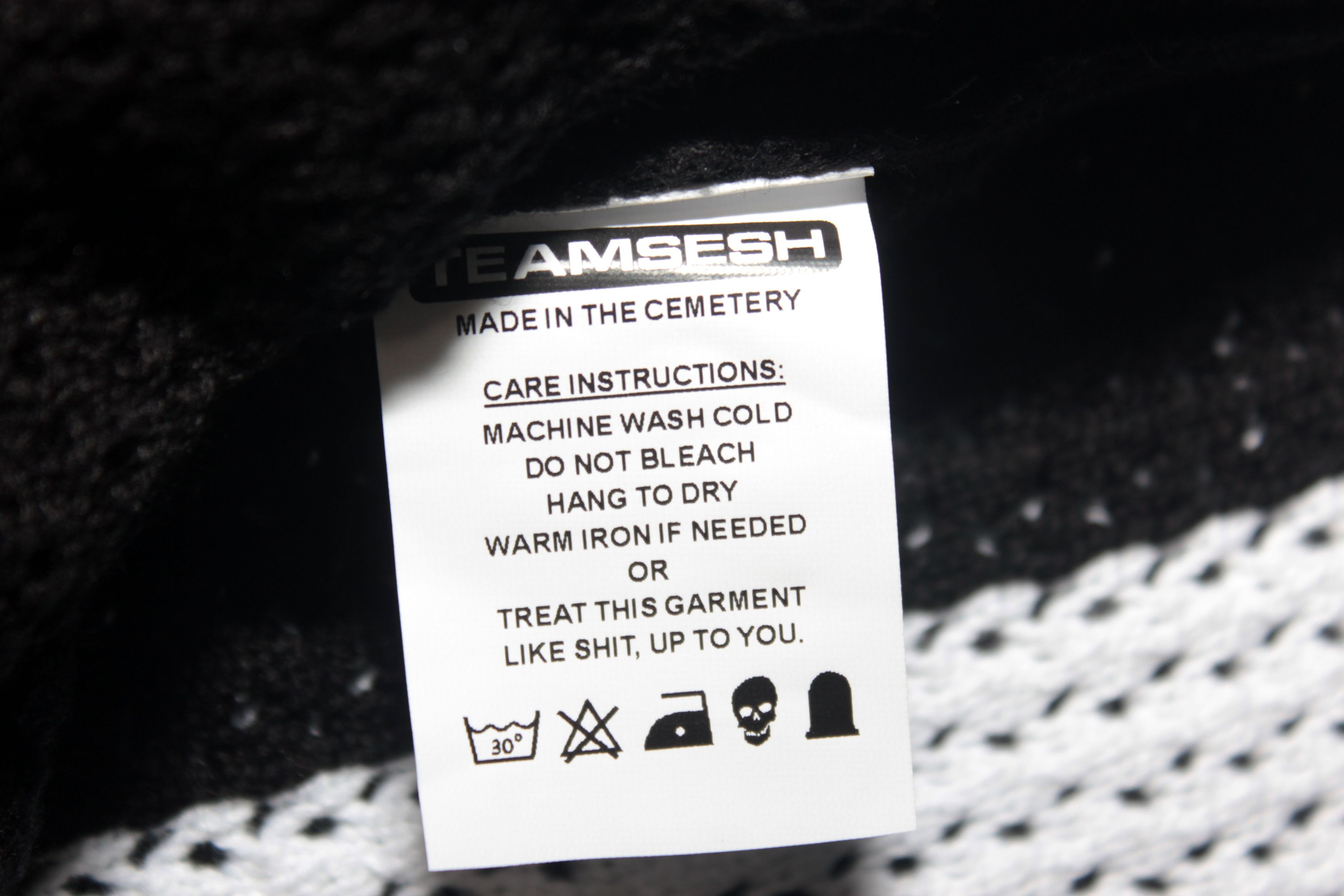 Bones × TeamSESH TeamSESH - DEADBOYS Knitted Scrimmage Jersey (Oversize) Size US M / EU 48-50 / 2 - 8 Thumbnail