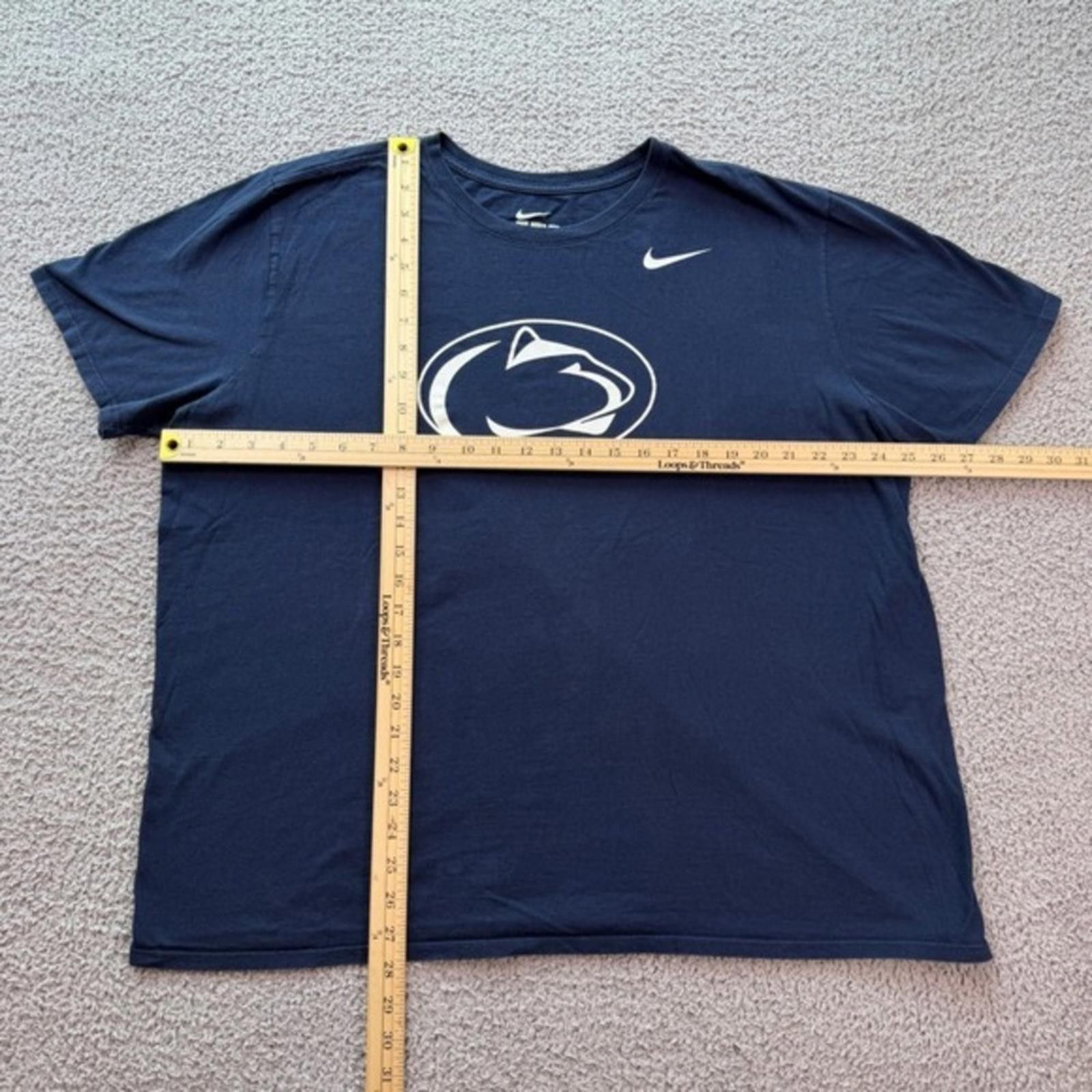 Nike Nike Penn State Nittany Lions Mens Navy T-Shirt XXL Size US XXL / EU 58 / 5 - 2 Thumbnail