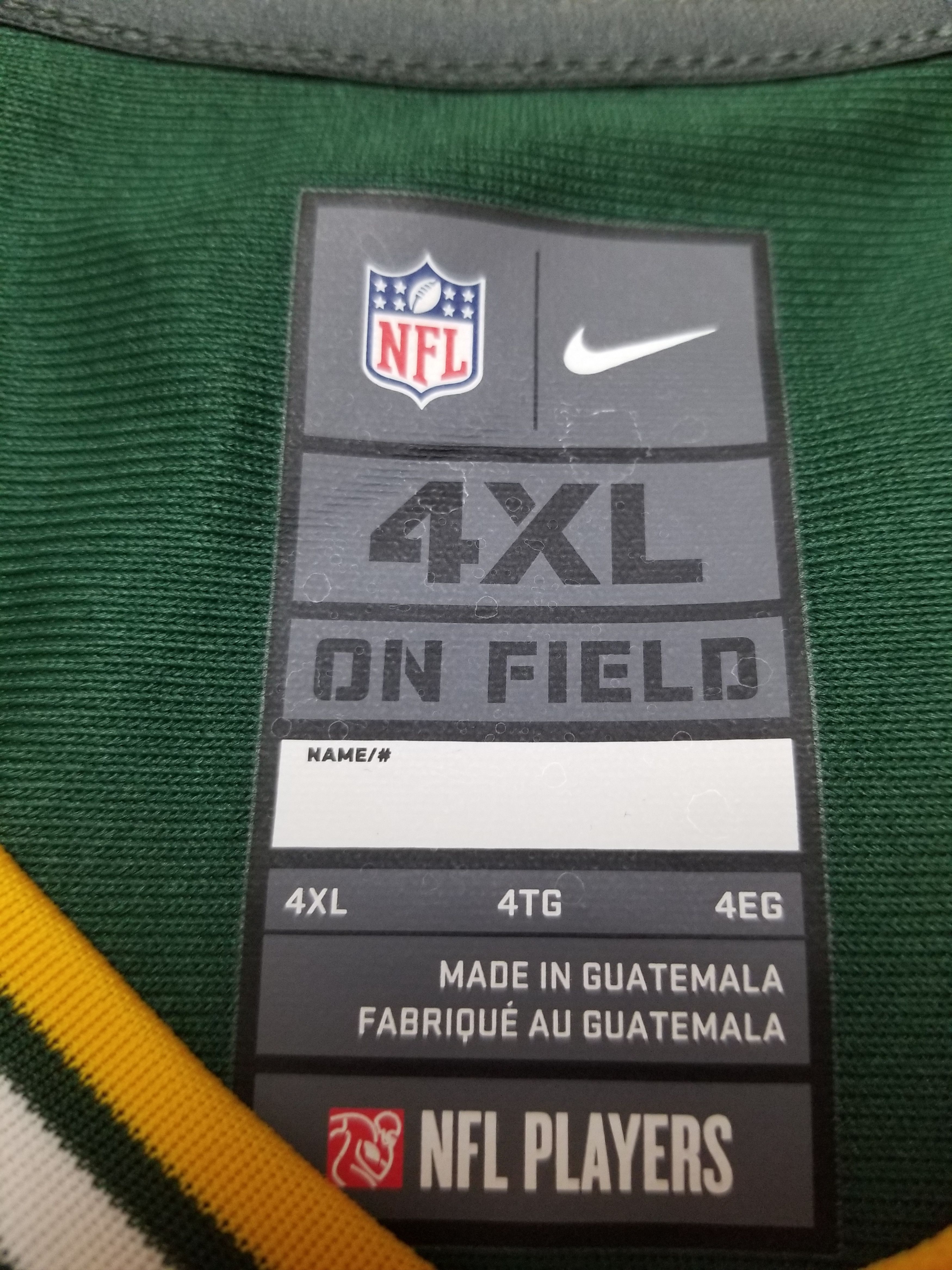 Nike Green Bay Packers #63 Linsley NFL Jersey Men's Size 4XL Size US XXL / EU 58 / 5 - 17 Thumbnail