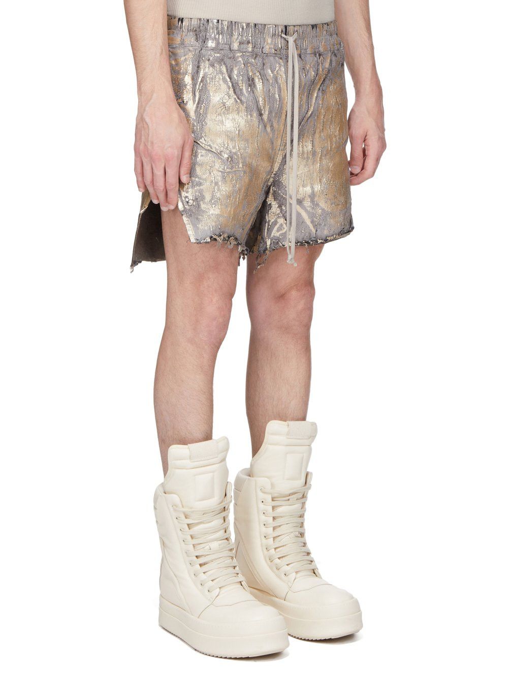 Rick Owens BNWT SS25 RICK OWENS "HOLLYWOOD" MEGACRUST BOXERS SHORTS 48 Size US 32 / EU 48 - 11 Thumbnail